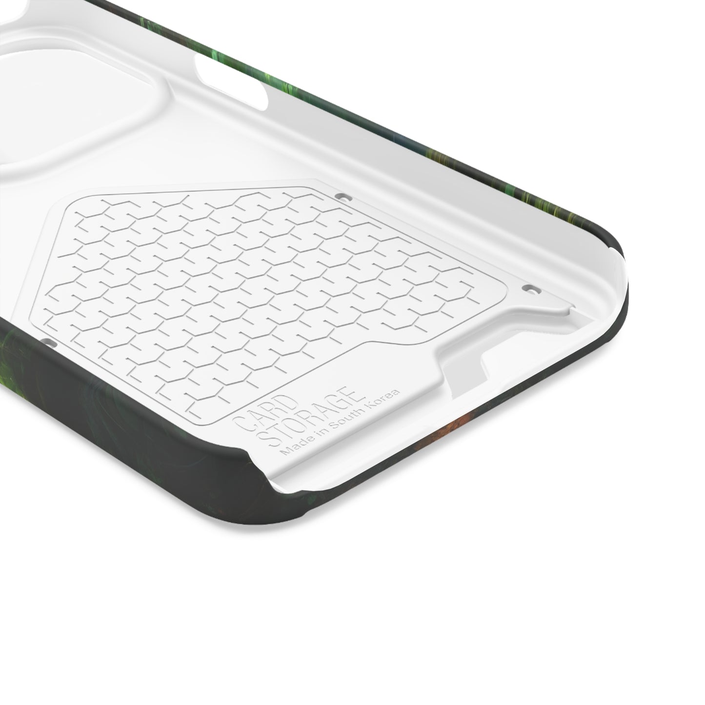 Neon Phone Case with Card Holder Glossy/Matte Polycarbonate, MagSafe