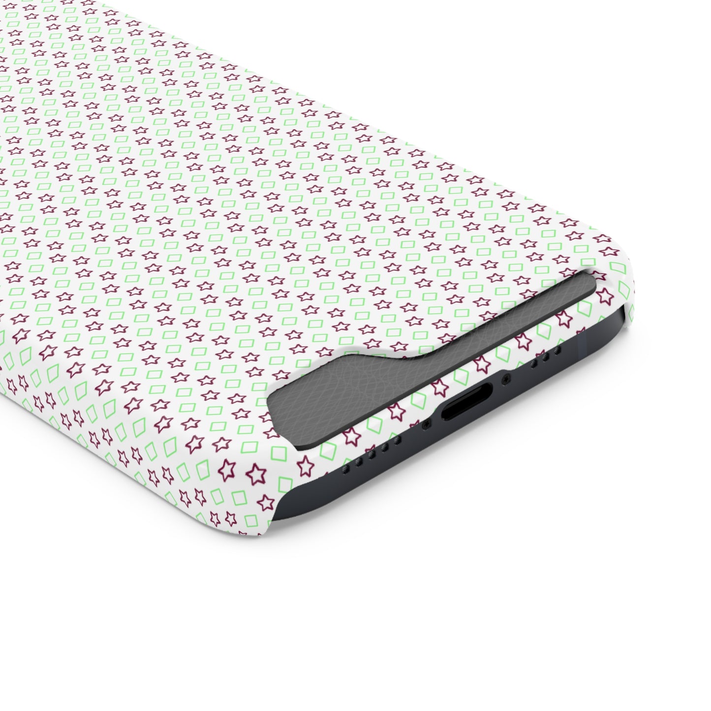 Neon Card-Holder Phone Case - Glossy/Matte Finish