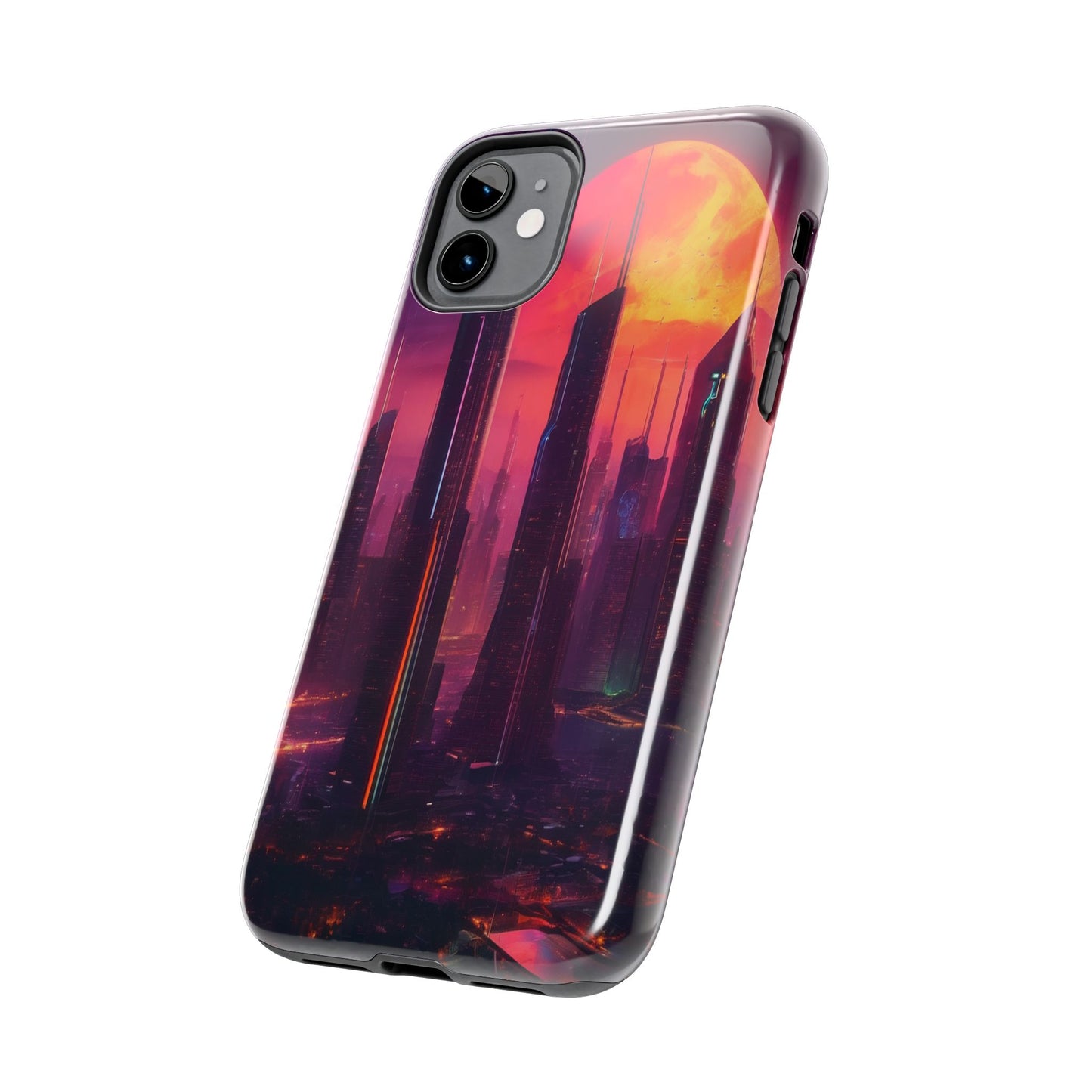 Tough Phone Case: Shockproof 2-Piece TPU/PC Shell