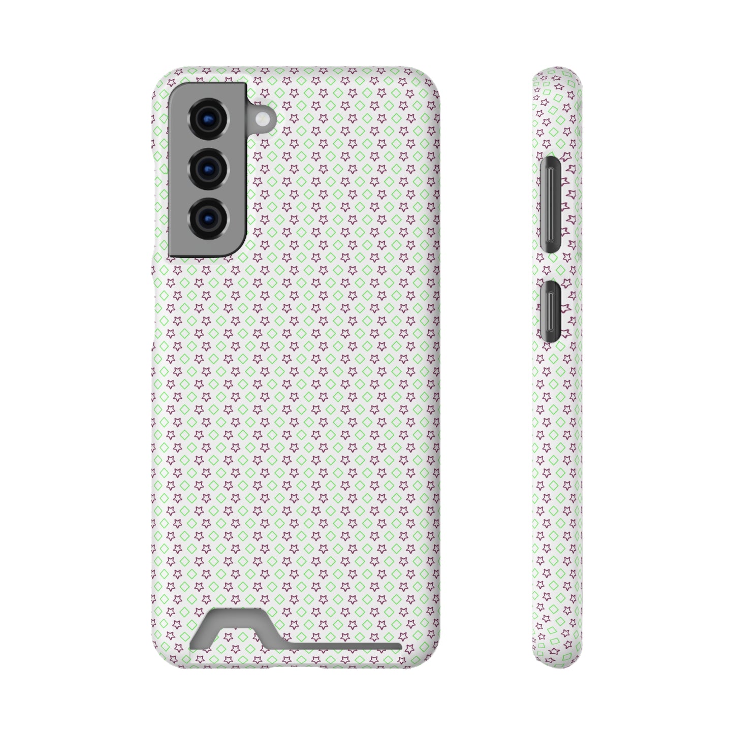 Neon Card Holder Phone Case with MagSafe - Impact-Resistant