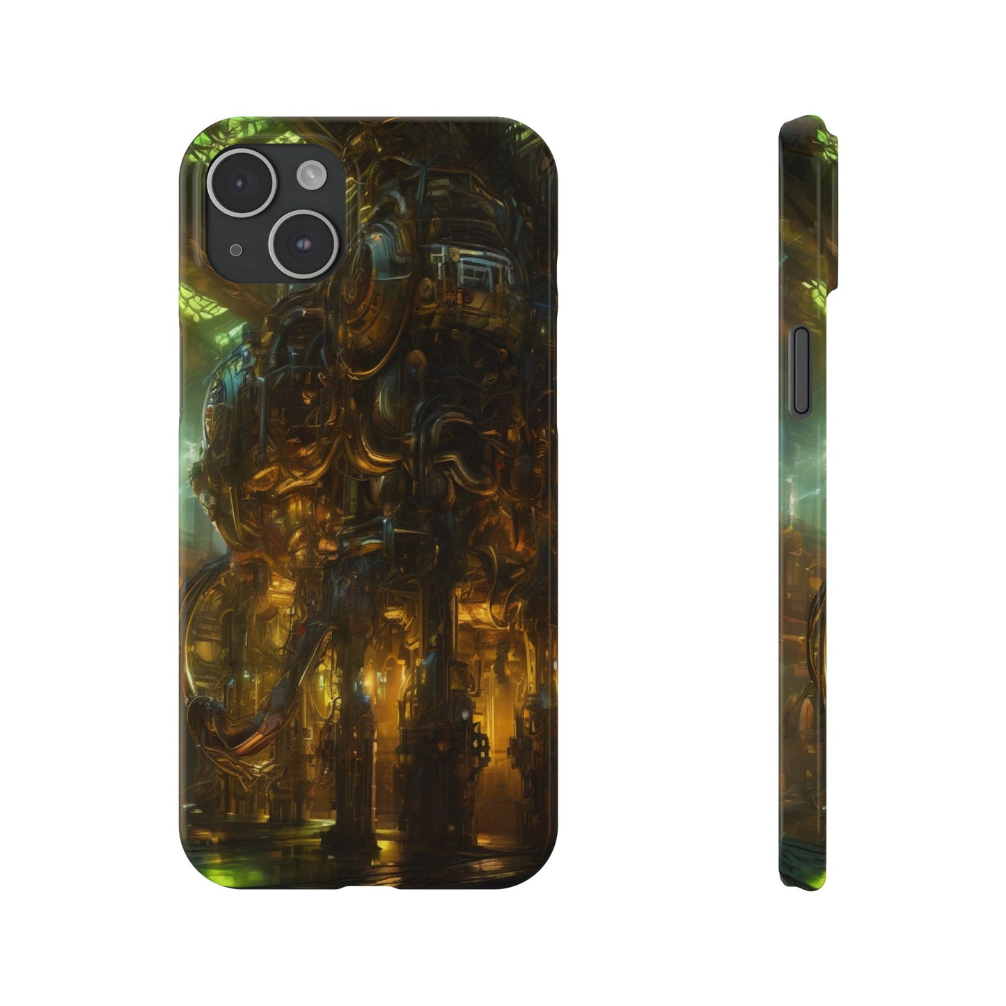 Slim Phone Case for iPhone 16 - Glossy Ultra-Thin Polycarbonate