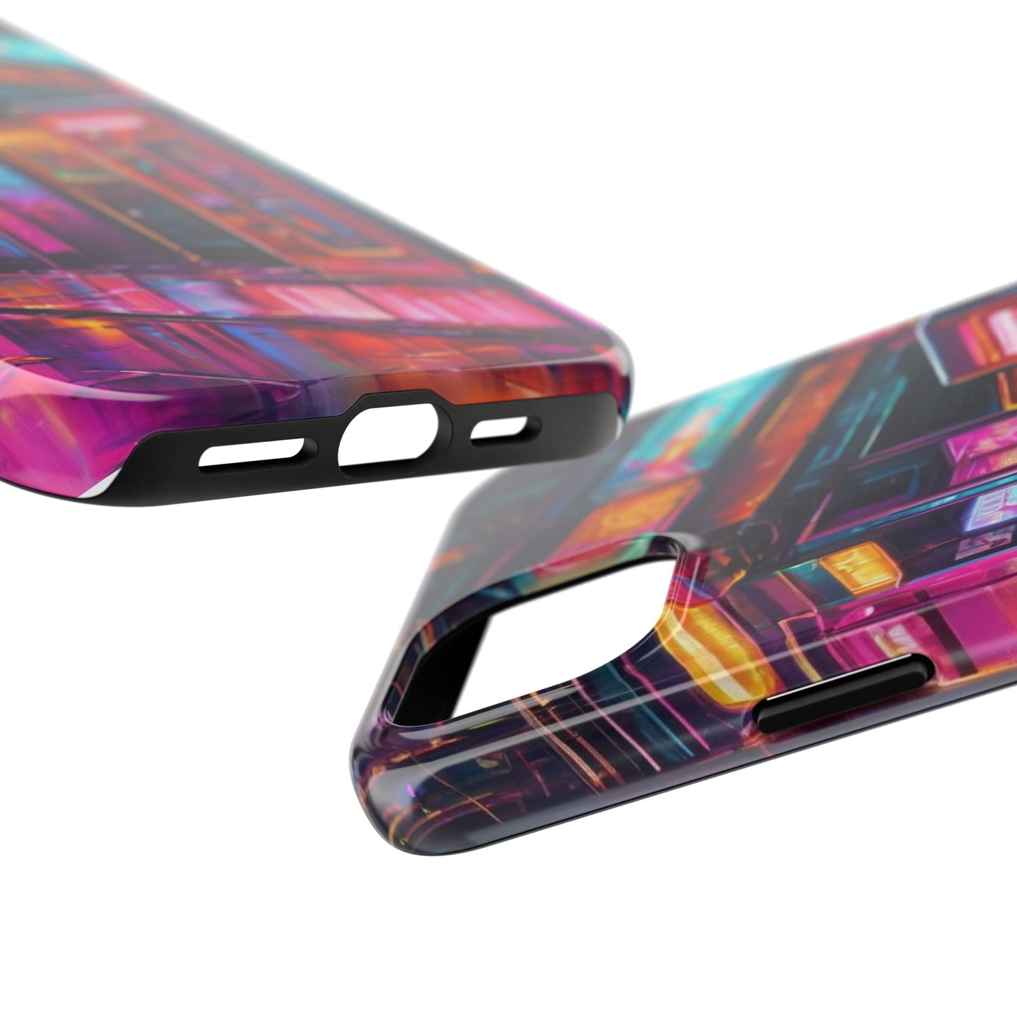 Tough Phone Case - 2-Piece, Impact-Resistant, Glossy Finish