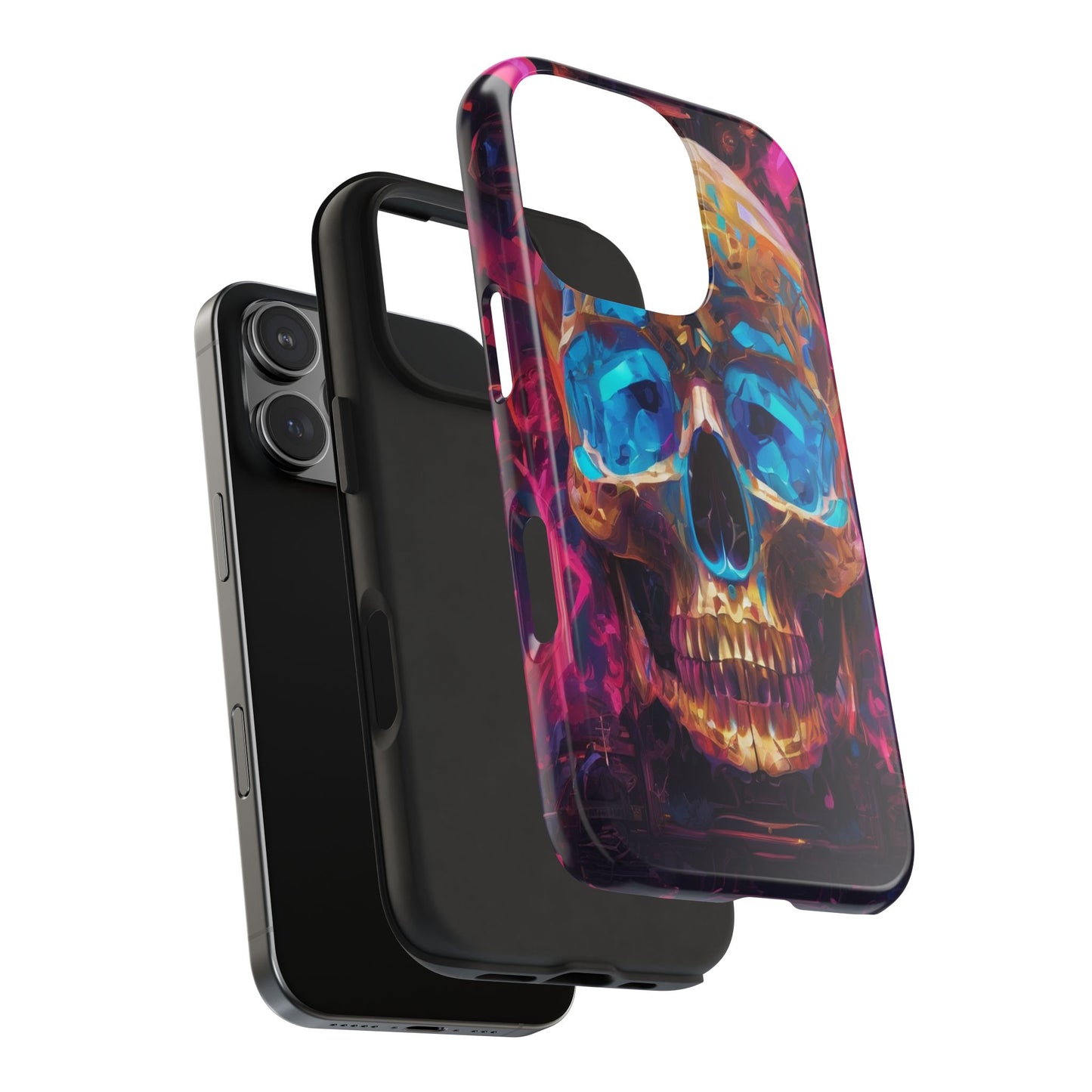 Rugged Phone Case - Impact-Resistant, Glossy Polycarbonate