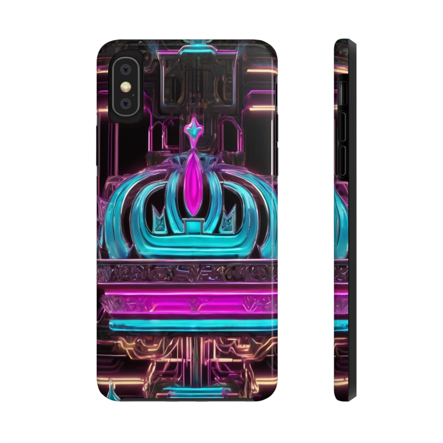 Tough Phone Case - Shockproof TPU & PC Shell, Glossy Finish