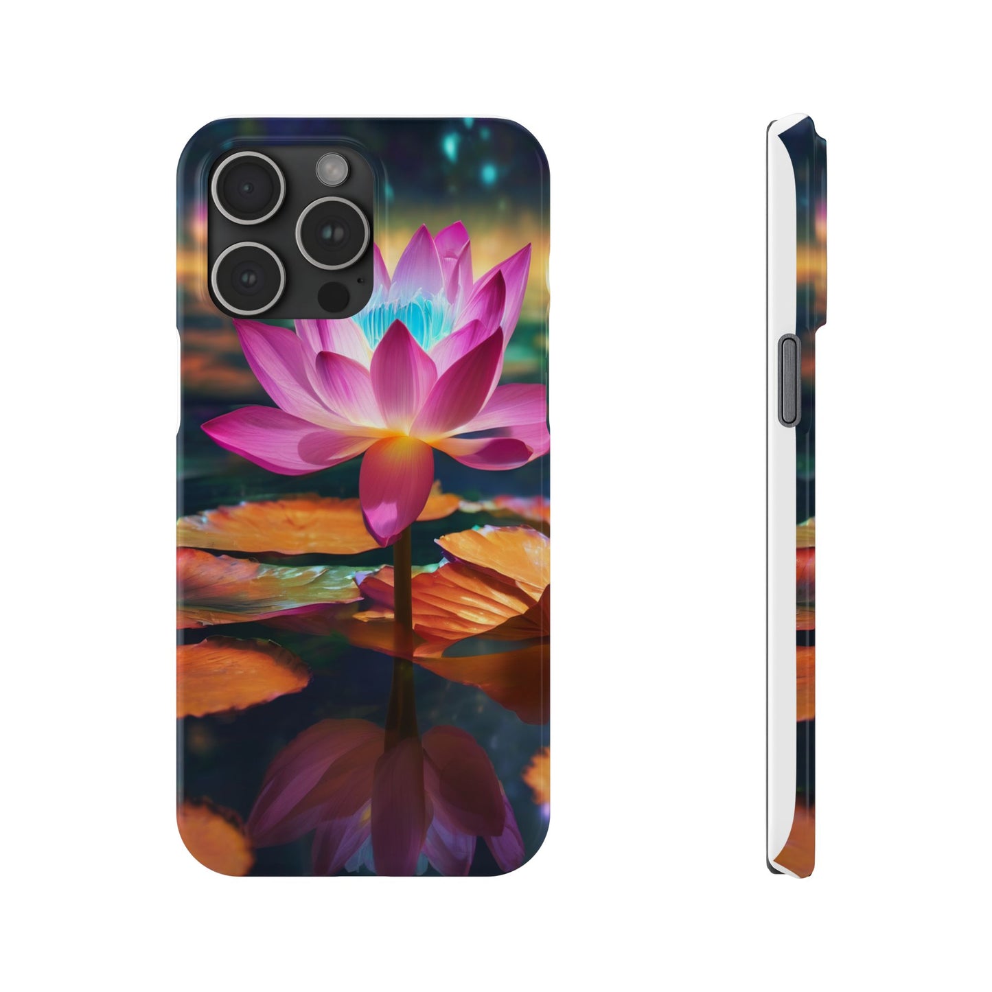 Slim Glossy Polycarbonate Phone Case for iPhone 16