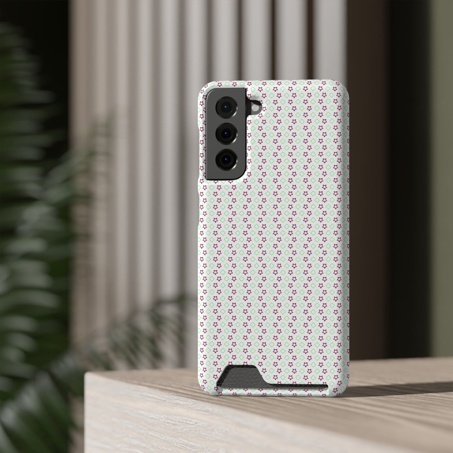 Neon Card-Holder Phone Case - Glossy/Matte Finish