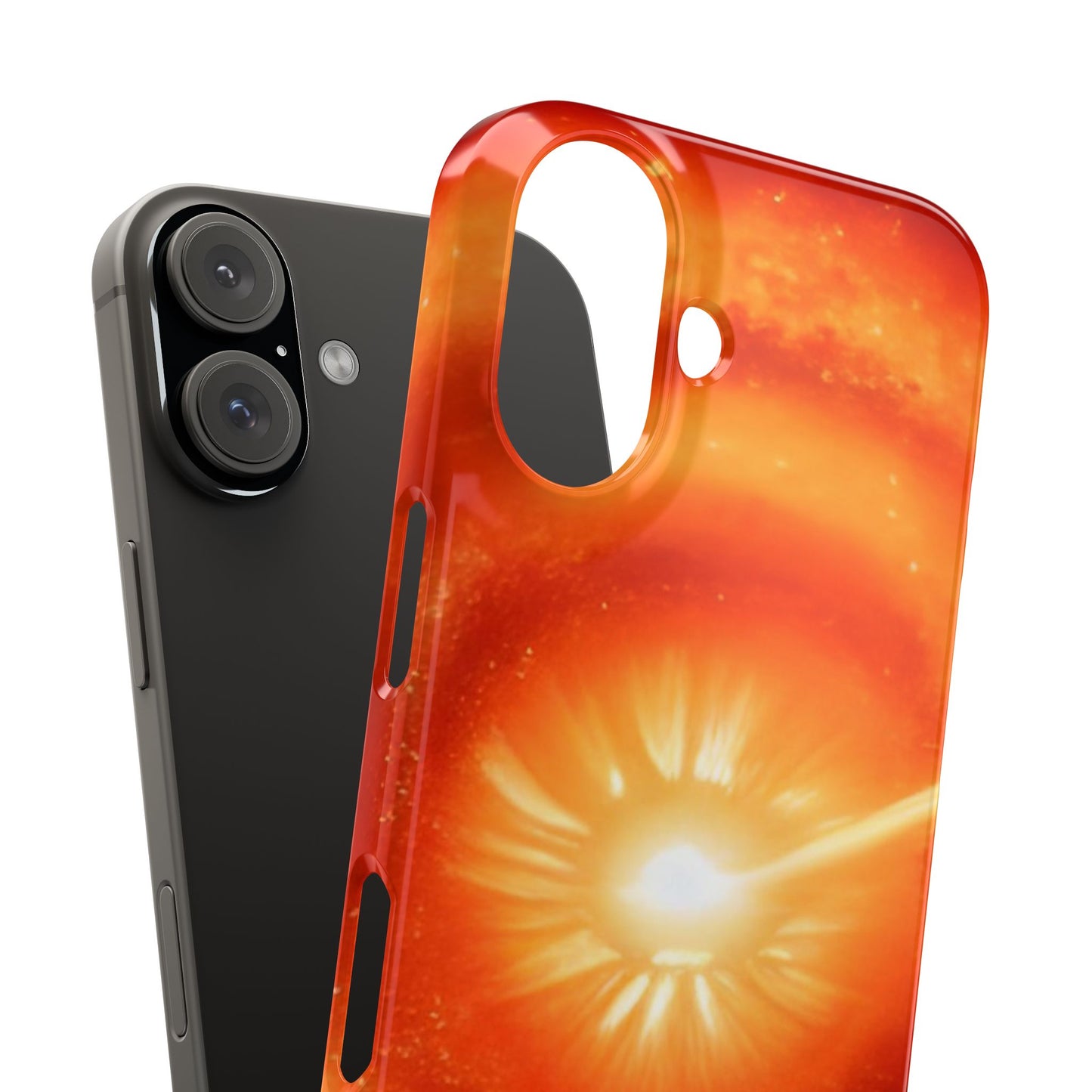 Slim Glossy Phone Case for iPhone 16 - Lexan PC