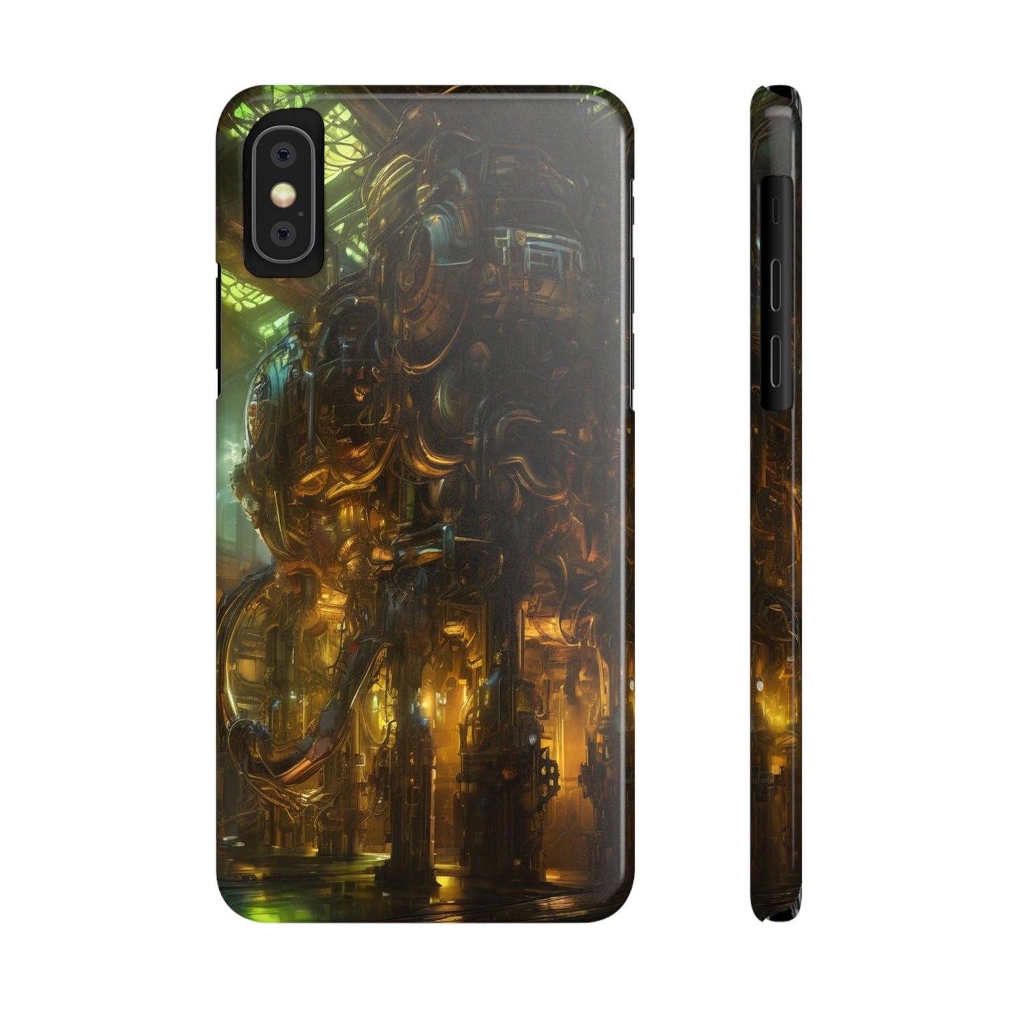 Slim Phone Case for iPhone 16 - Glossy Ultra-Thin Polycarbonate