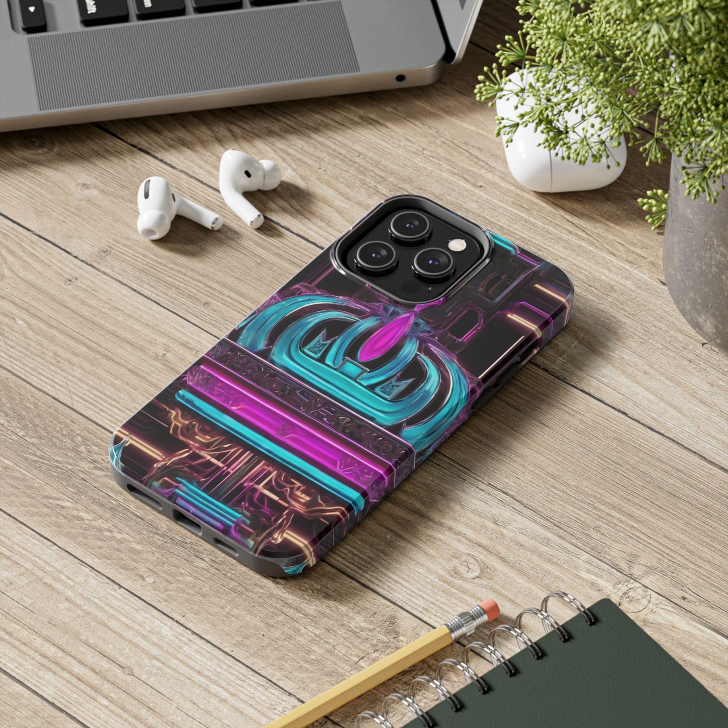 Tough Phone Case - Shockproof TPU & PC Shell, Glossy Finish