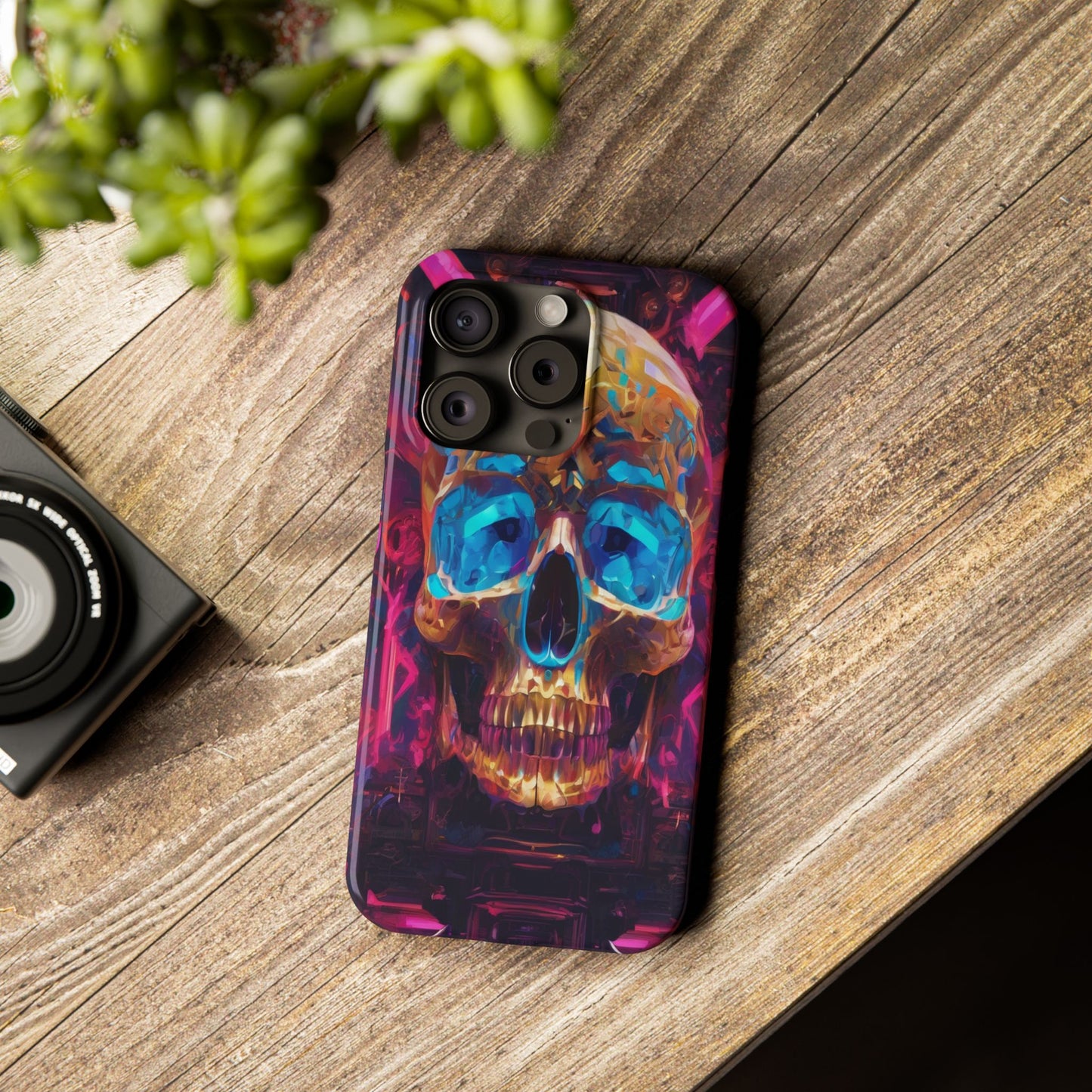 Slim Phone Case for iPhone 16 – Glossy Lexan Shield