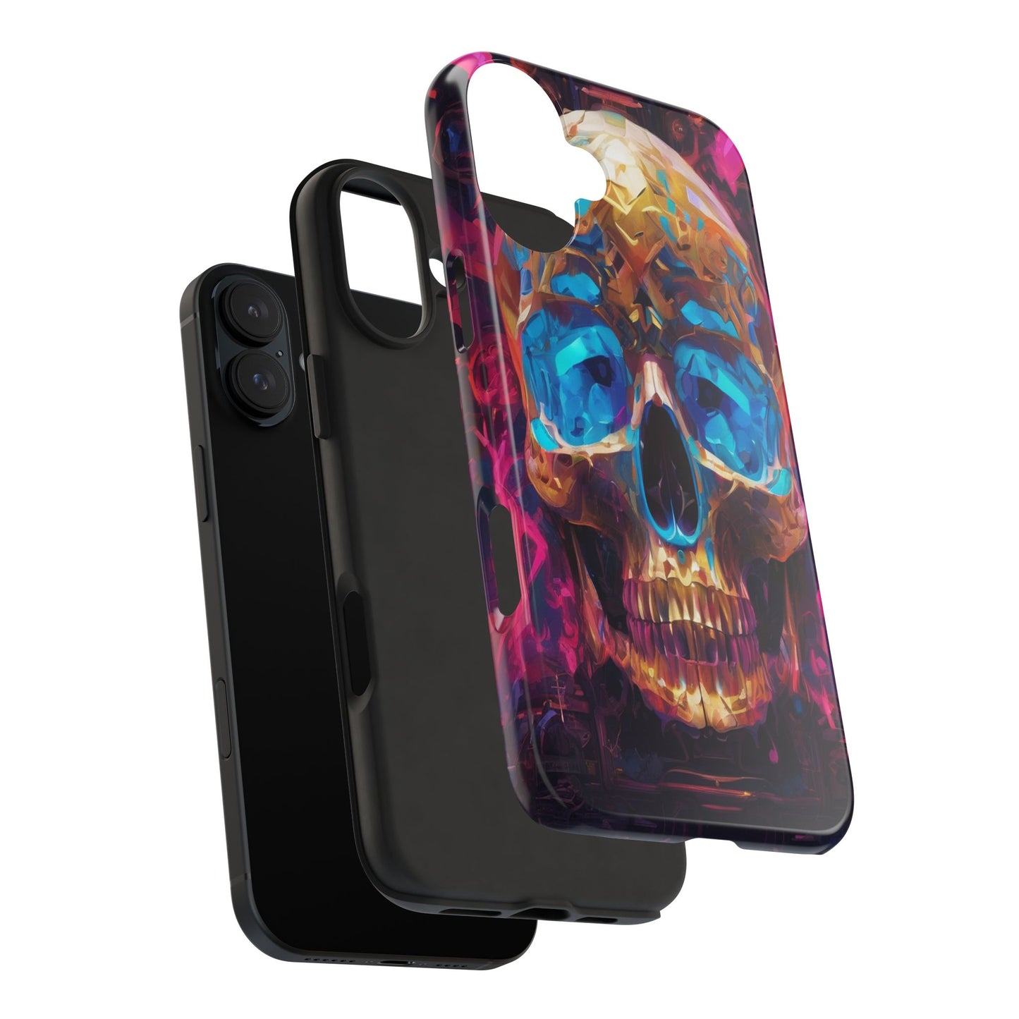 Rugged Phone Case - Impact-Resistant, Glossy Polycarbonate