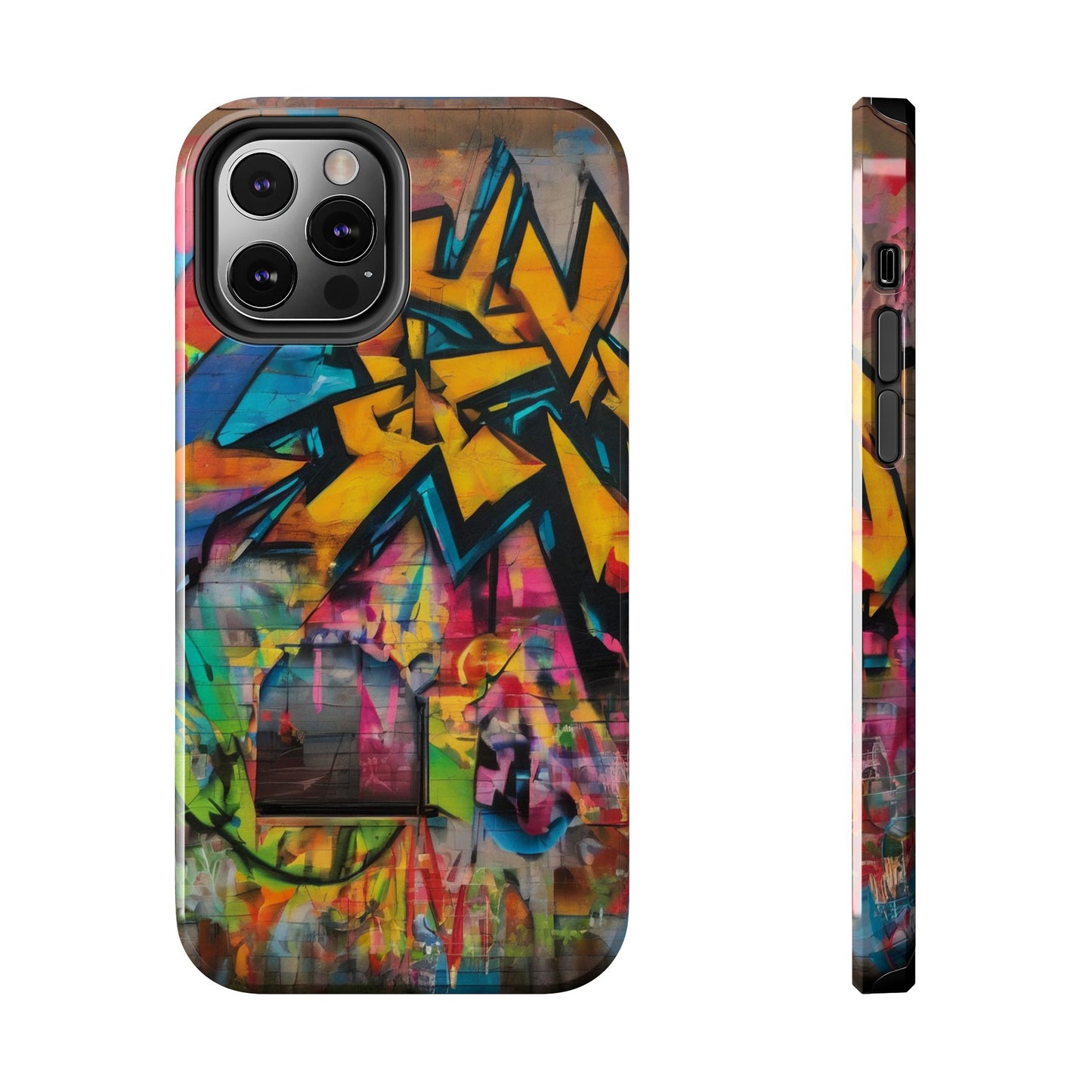 Rugged Phone Case - Impact-Resistant, Glossy Finish