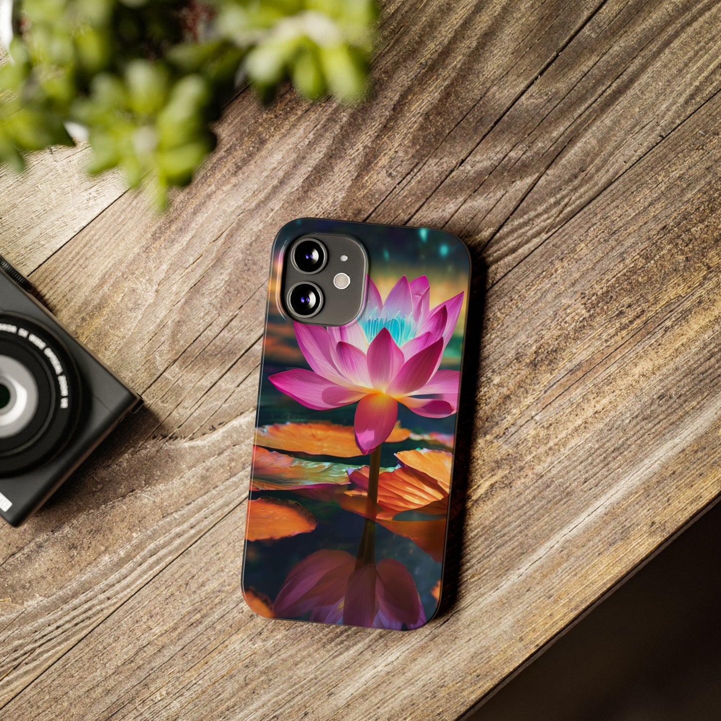 Slim Glossy Polycarbonate Phone Case for iPhone 16