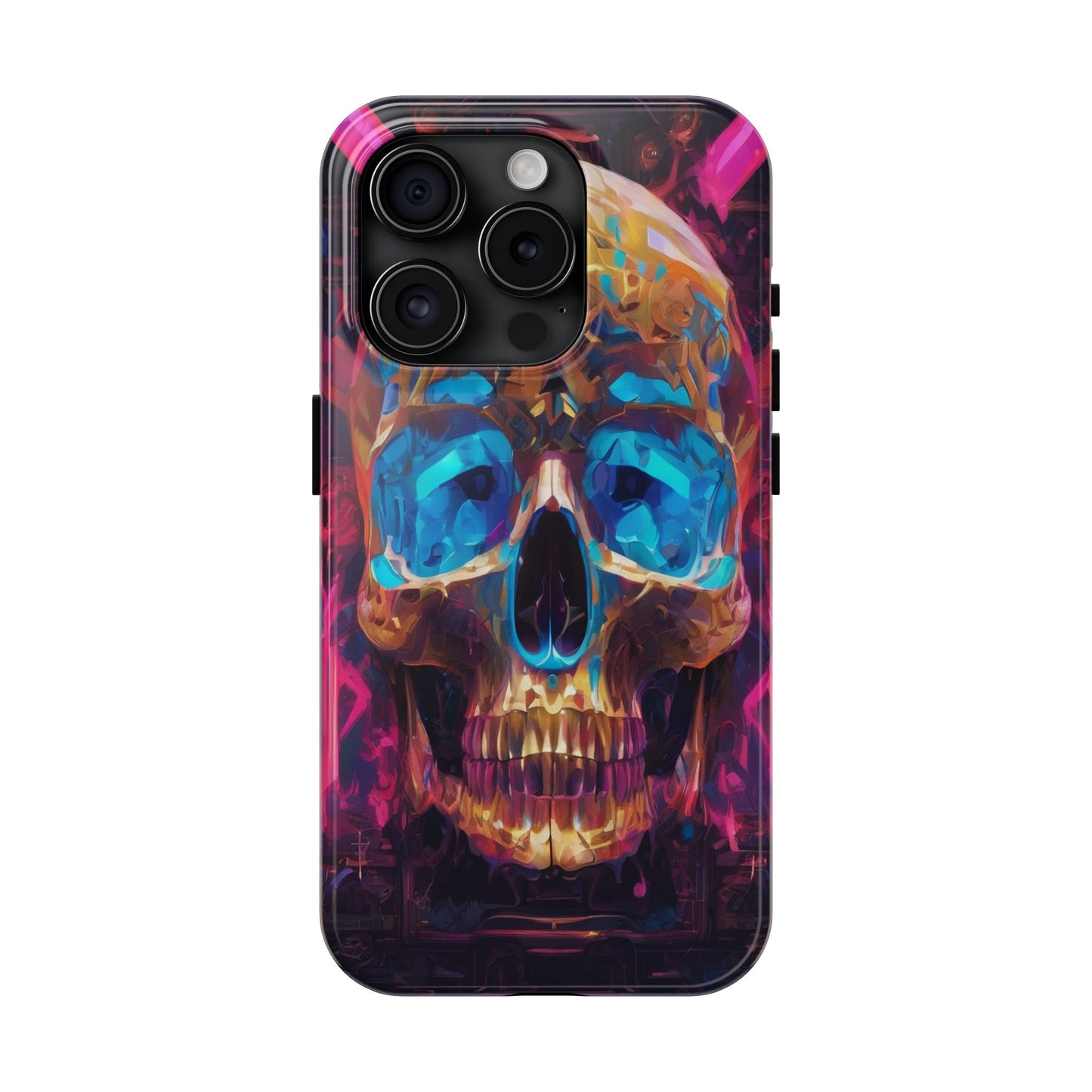 Rugged Phone Case - Impact-Resistant, Glossy Polycarbonate