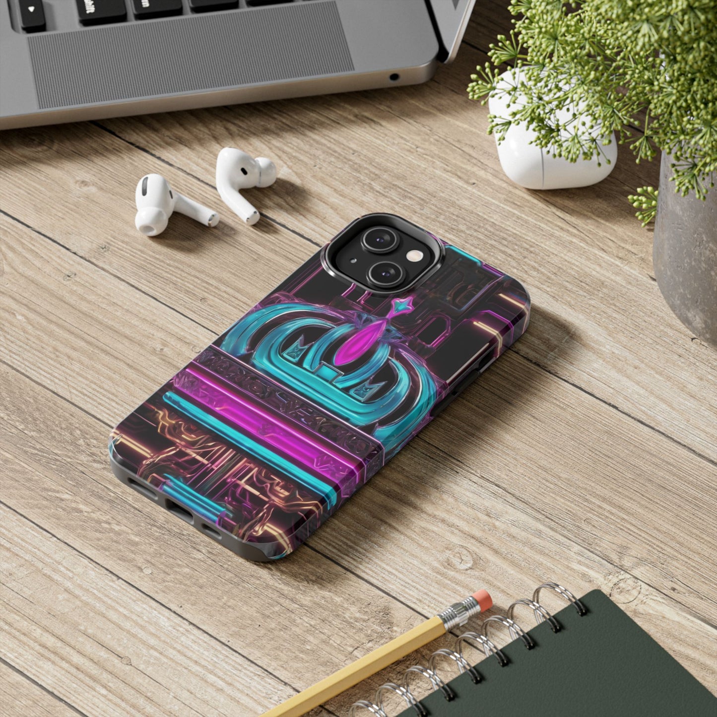 Tough Phone Case - Shockproof TPU & PC Shell, Glossy Finish