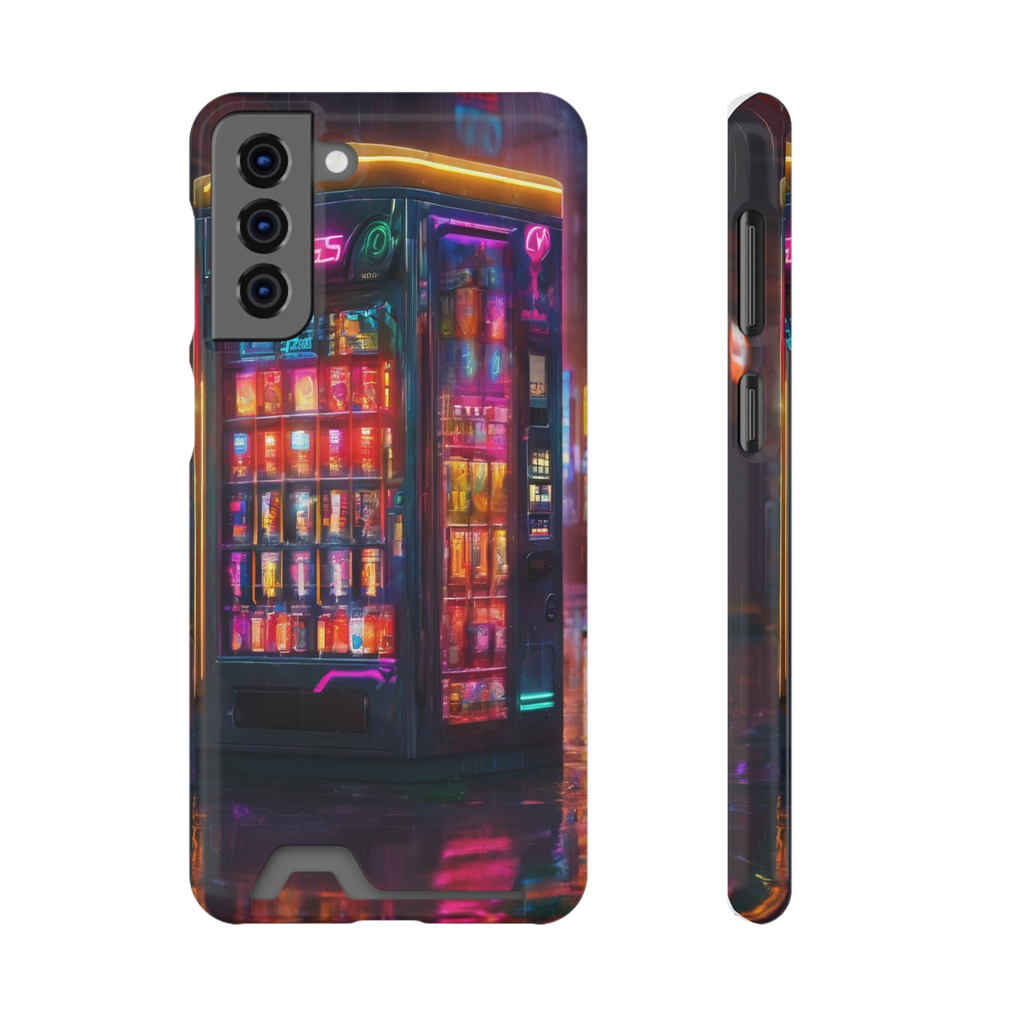 Phone Case with Card Holder - Impact-Resistant Polycarbonate, MagSafe