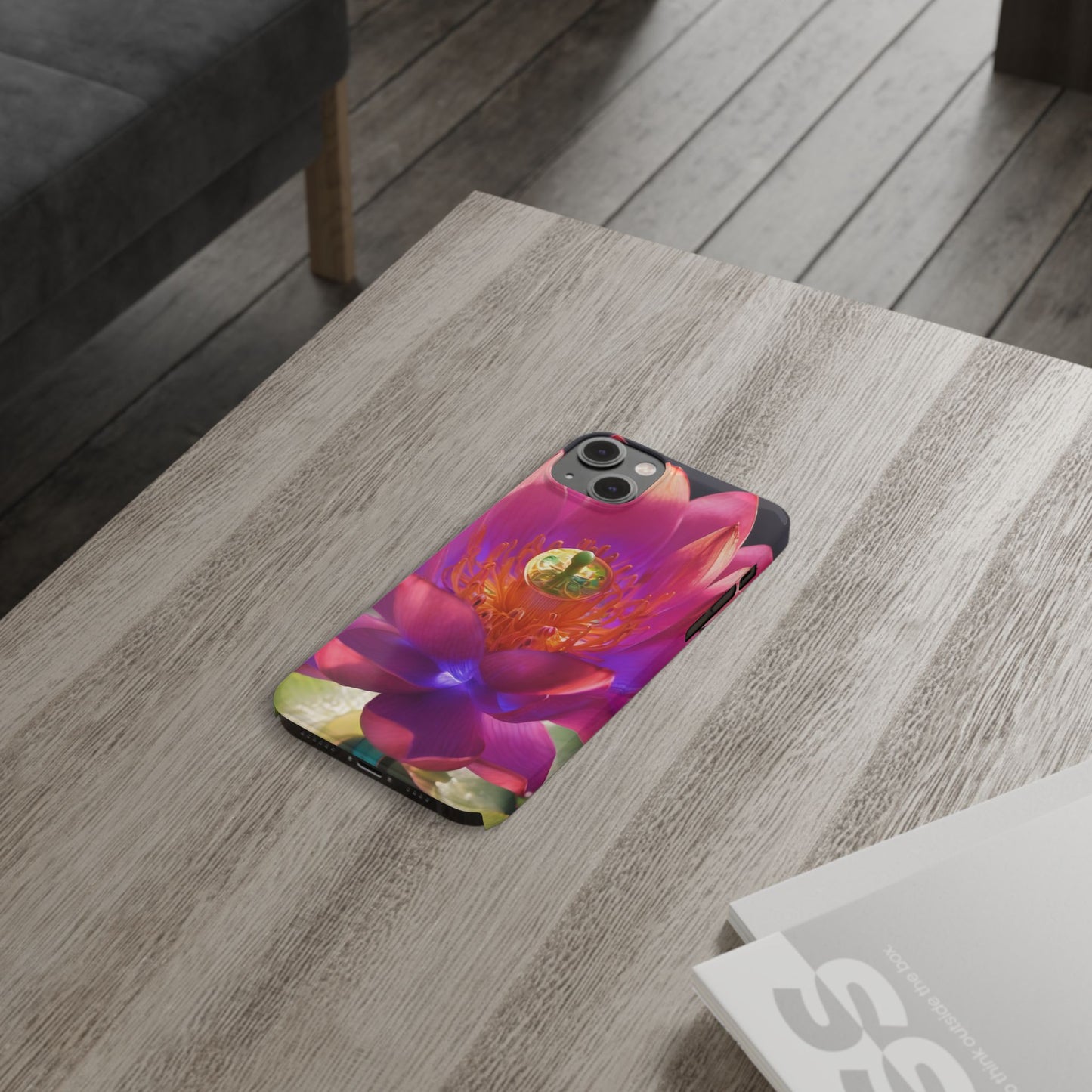 Slim Phone Case for iPhone 16 - Glossy Lexan, Ultra-Thin
