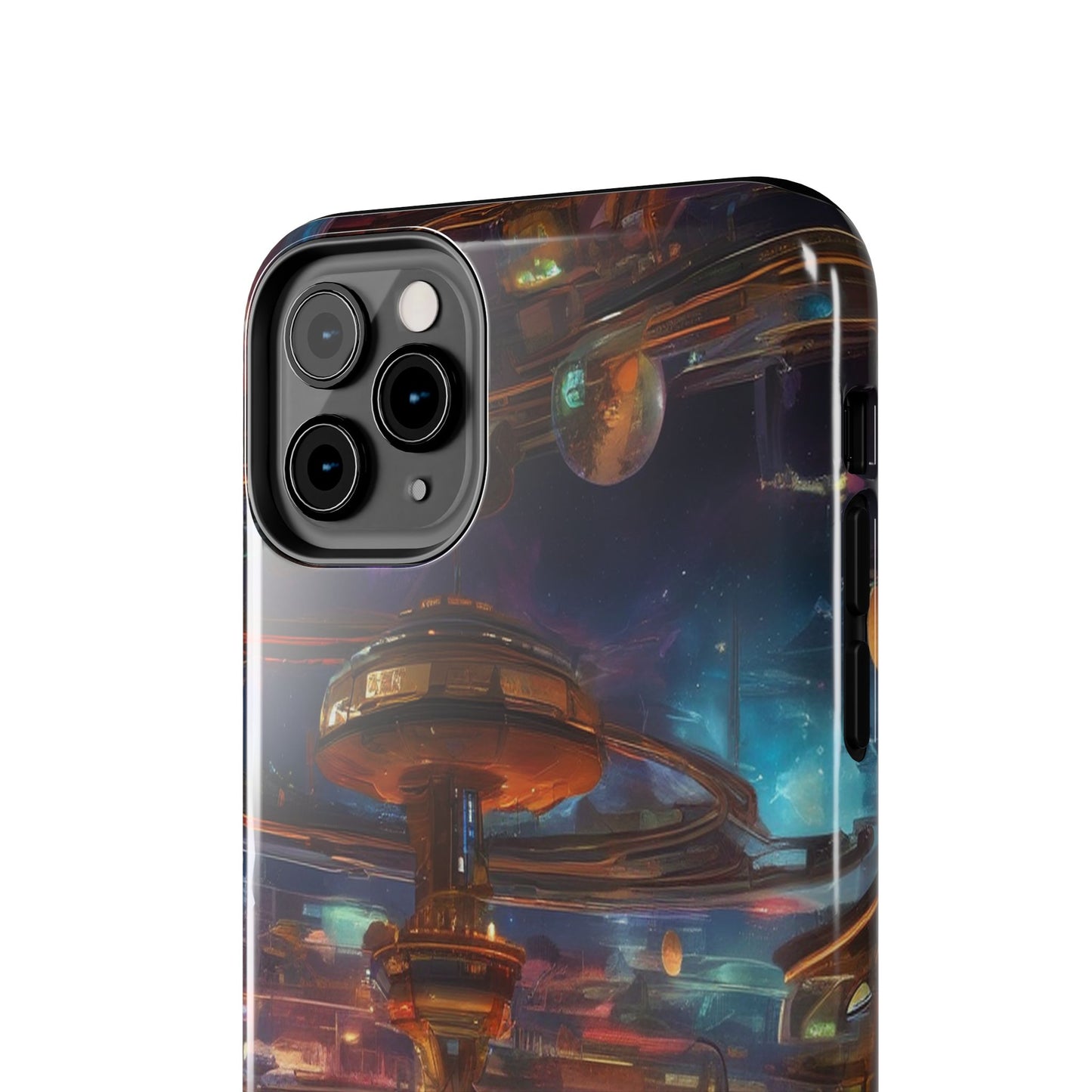 Tough Phone Case - 2-Piece Impact-Resistant Glossy Shield