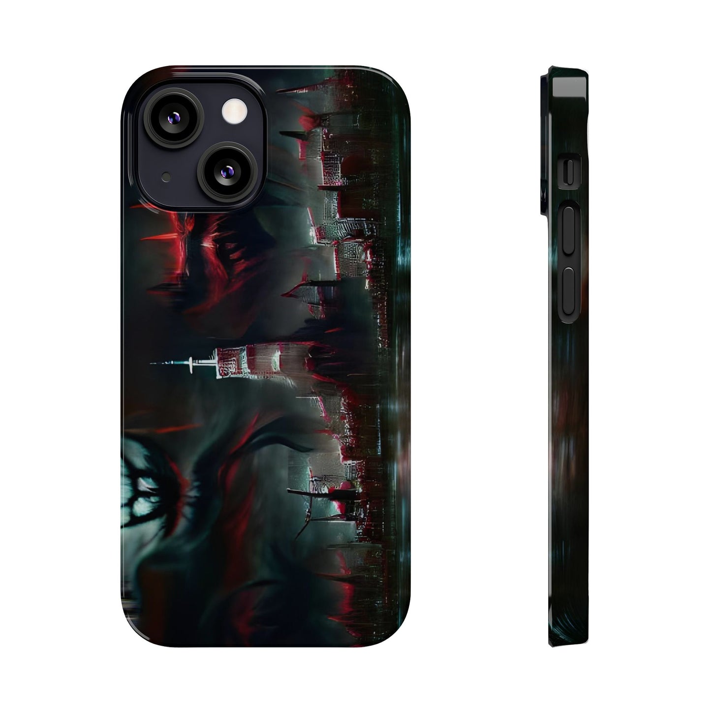 Slim Phone Case with Glossy Finish for iPhone 16
