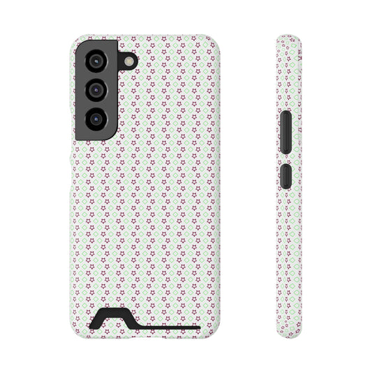 Neon Card-Holder Phone Case - Glossy/Matte Finish