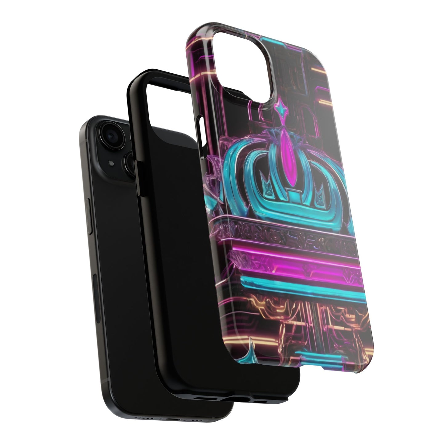 Tough Phone Case - Shockproof TPU & PC Shell, Glossy Finish