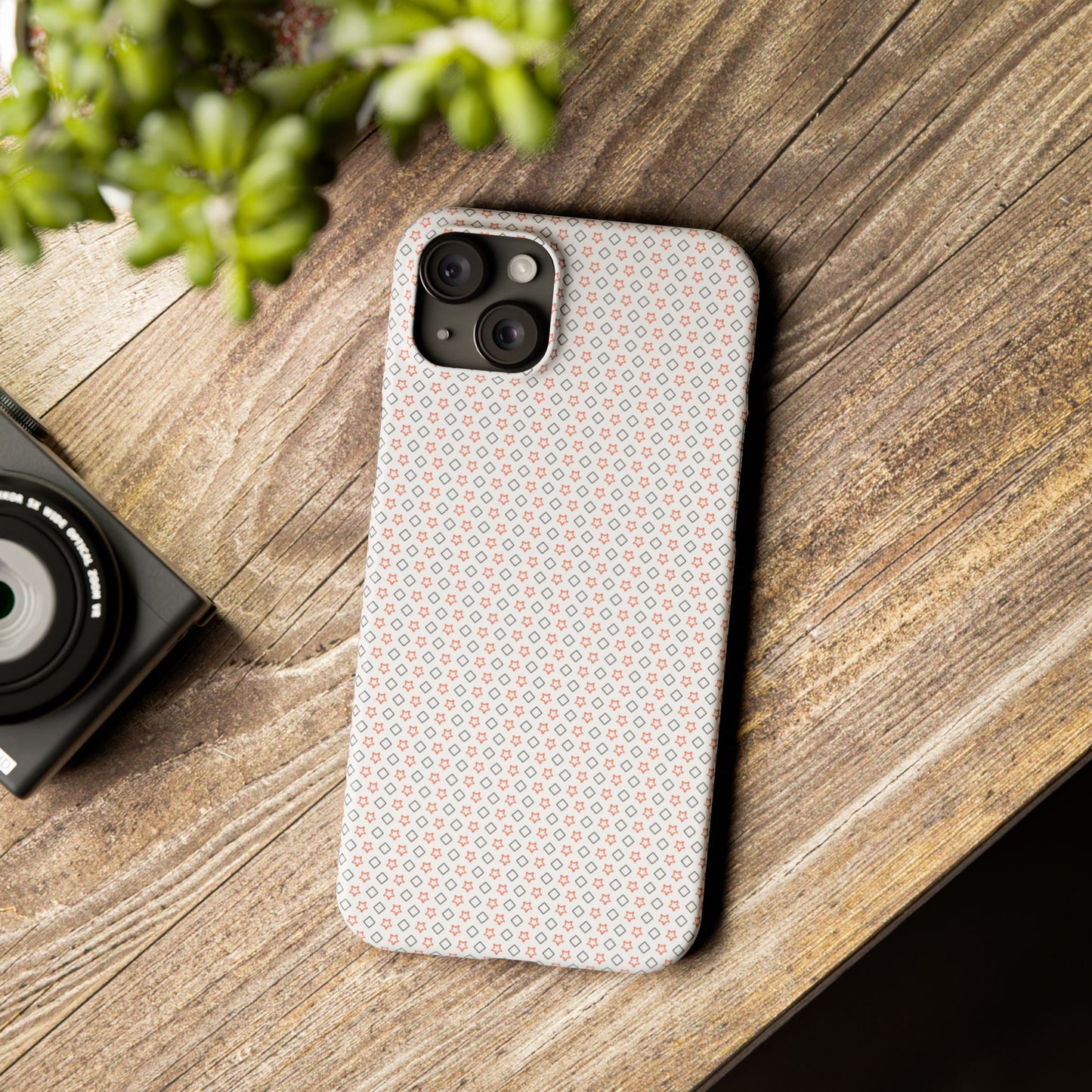 Slim Phone Case for iPhone 16 - Glossy Durable Lexan