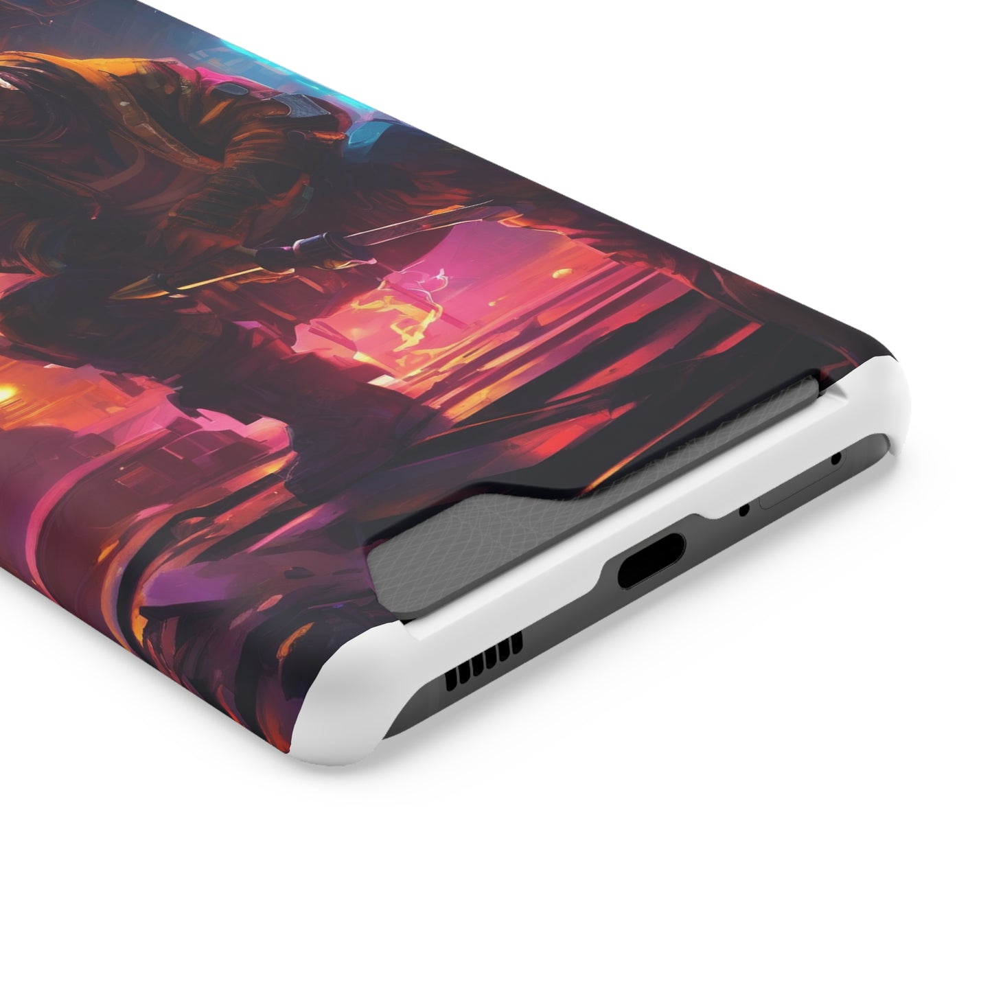 MagSafe Phone Case with Card Holder - Impact-Resistant Polycarbonate