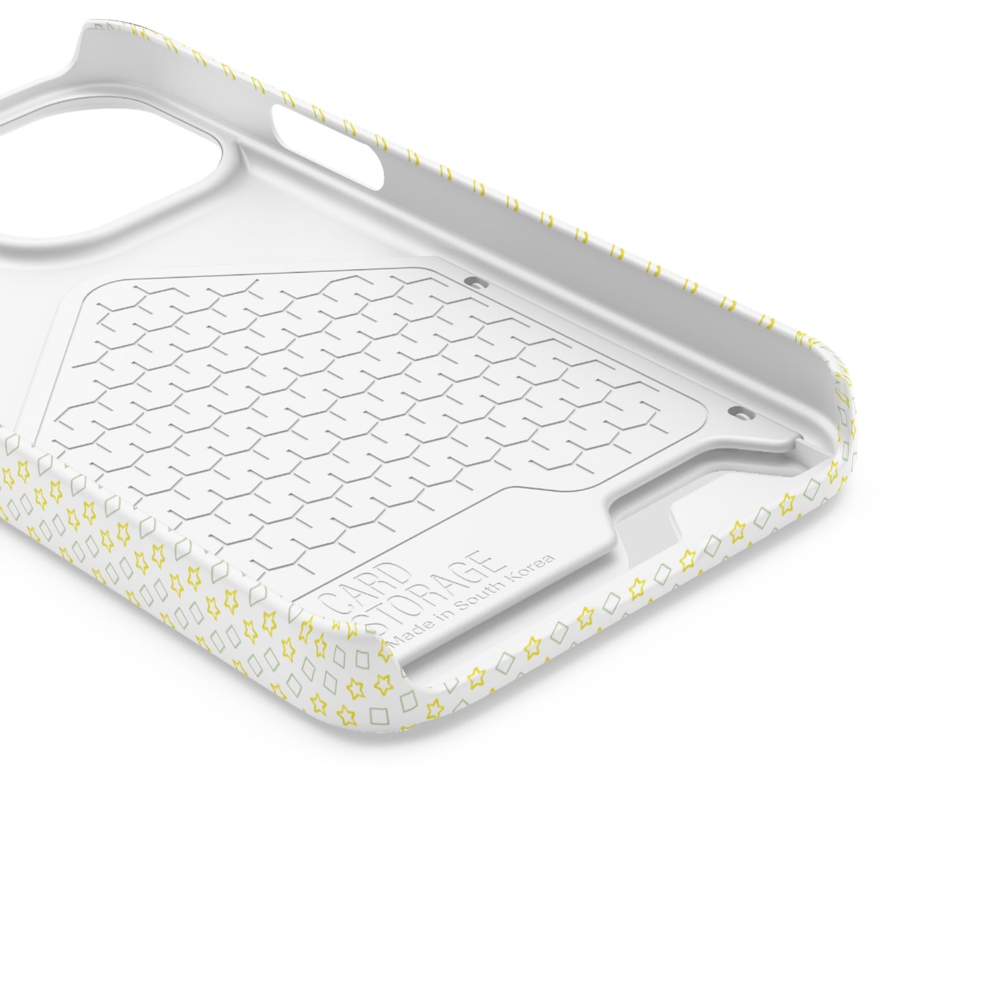 Neon Card Holder Phone Case - MagSafe, Impact-Resistant Polycarbonate