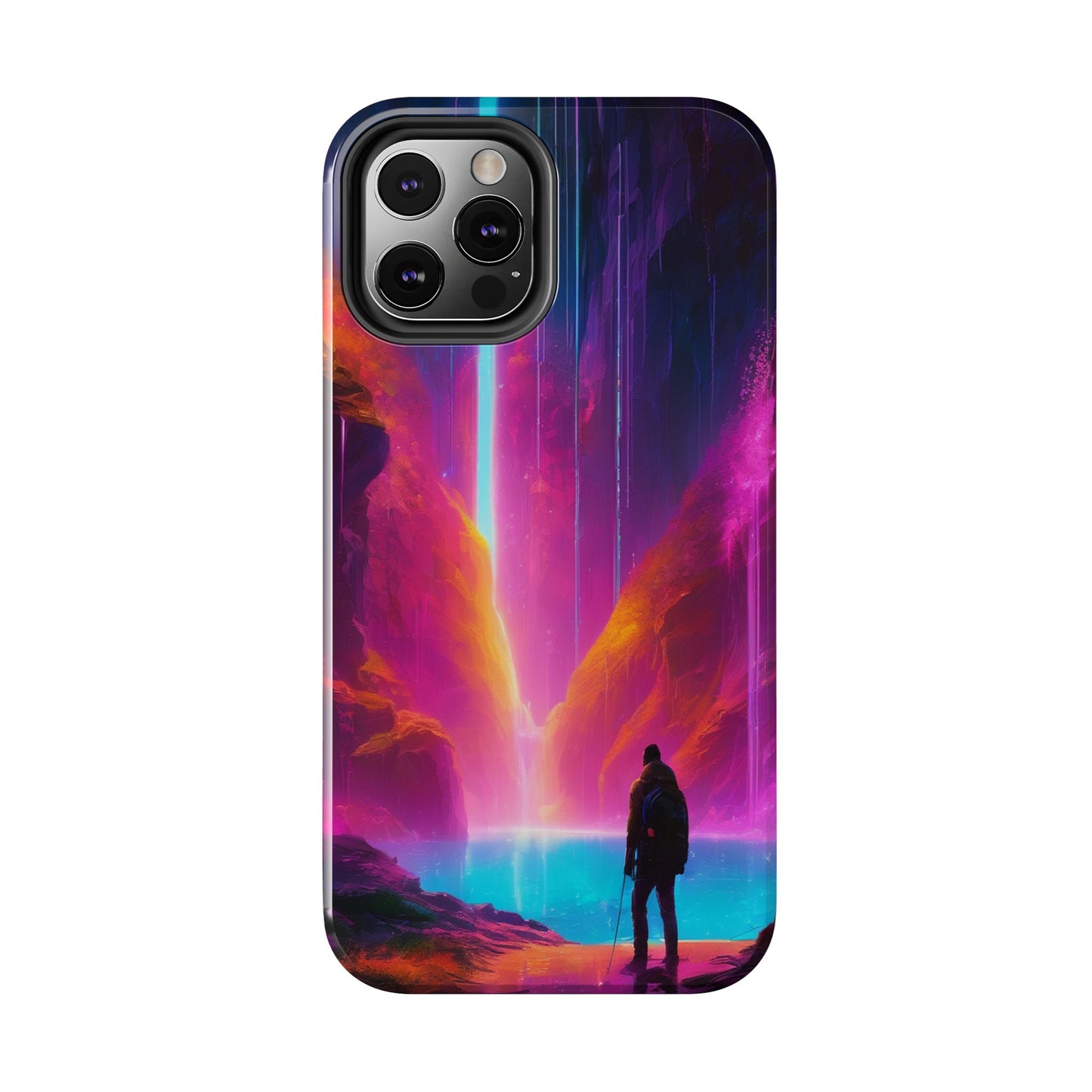 Tough Phone Case with TPU & PC Shell – Shockproof for iPhone/Samsung