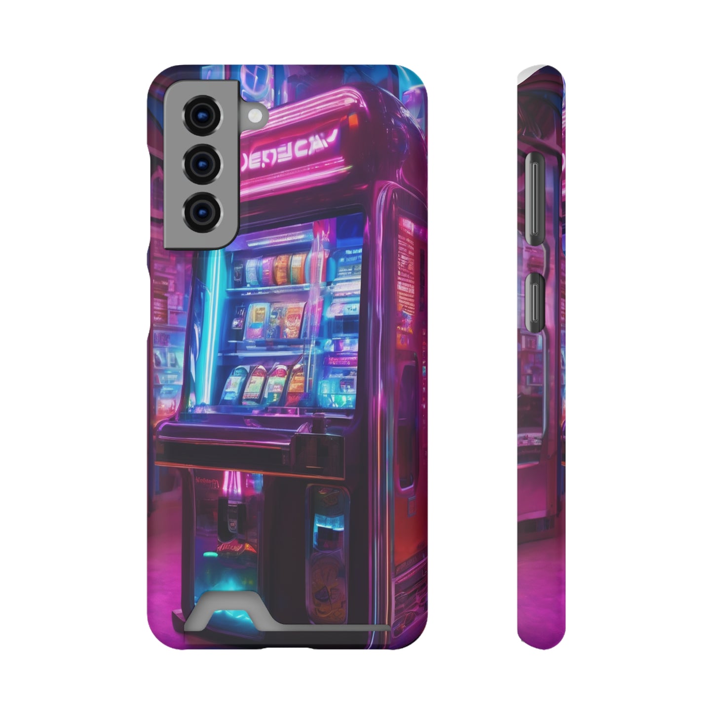 Phone Case with Card Holder – Glossy/Matte Polycarbonate