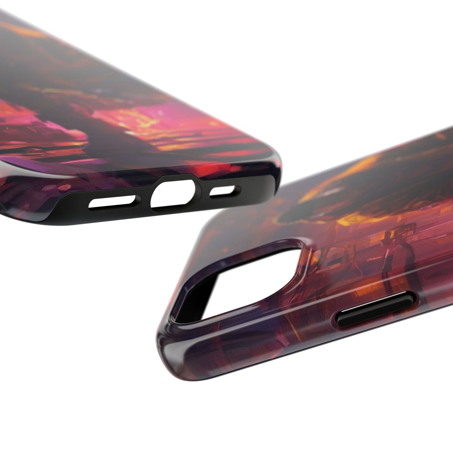 Tough Phone Case - Shockproof TPU & PC Shell for iPhone & Samsung