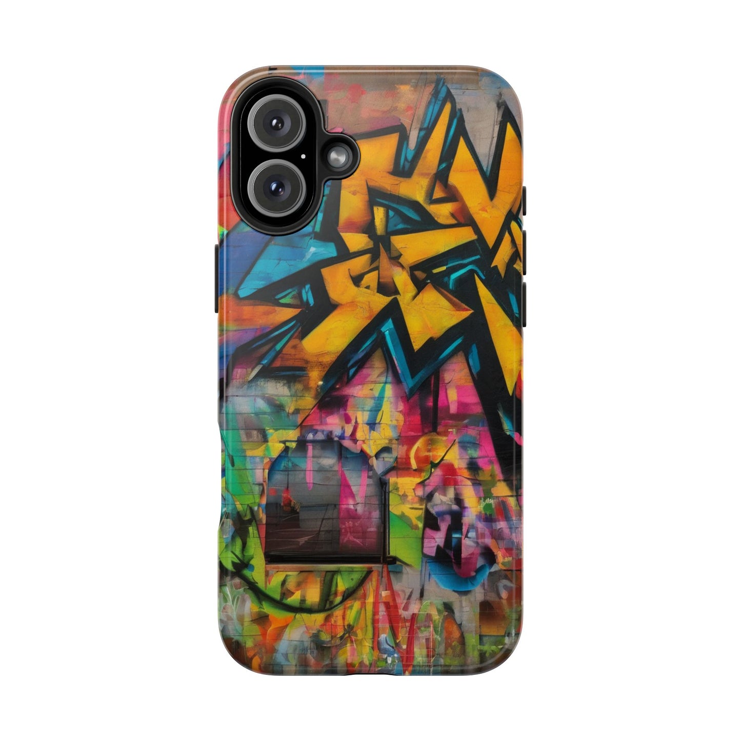 Rugged Phone Case - Impact-Resistant, Glossy Finish