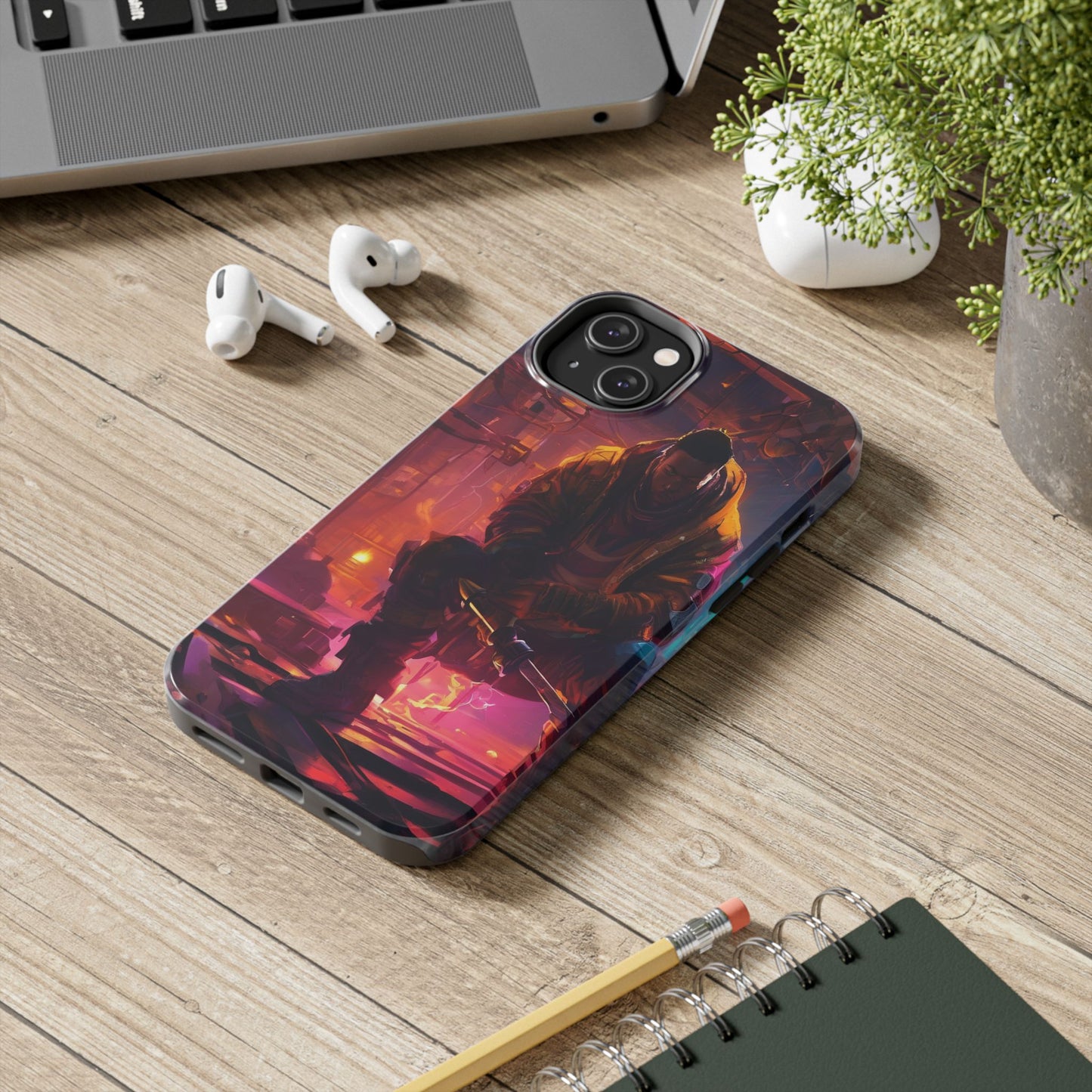 Tough Phone Case - Shockproof TPU & PC Shell for iPhone & Samsung