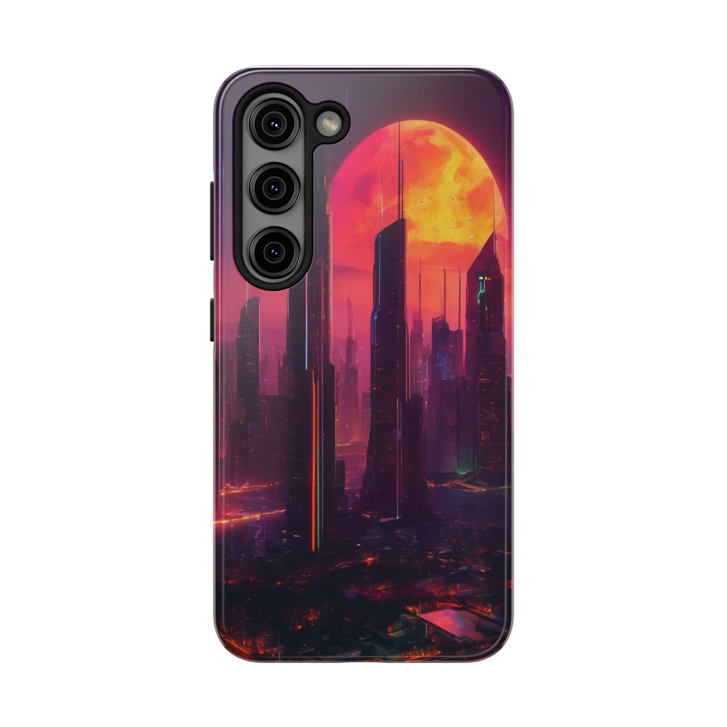 Tough Phone Case: Shockproof 2-Piece TPU/PC Shell