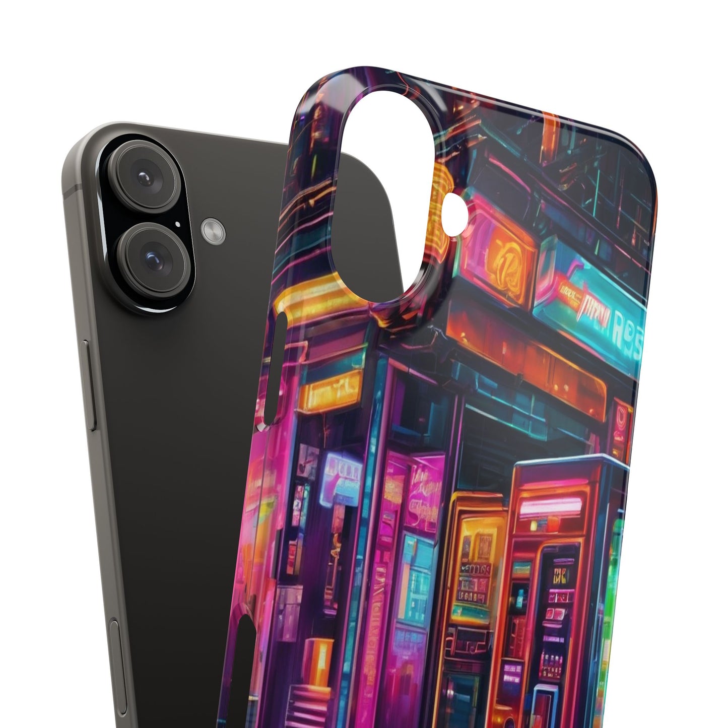 Ultra Slim iPhone 16 Phone Case - Glossy, Durable & Wireless Charging