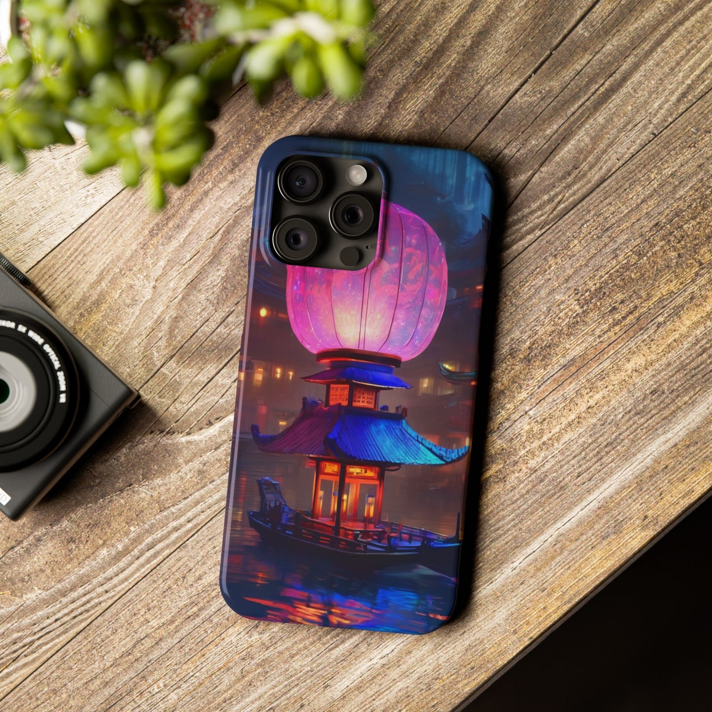 Slim Glossy Phone Case for iPhone 16 — Ultra-Thin & Durable Lexan