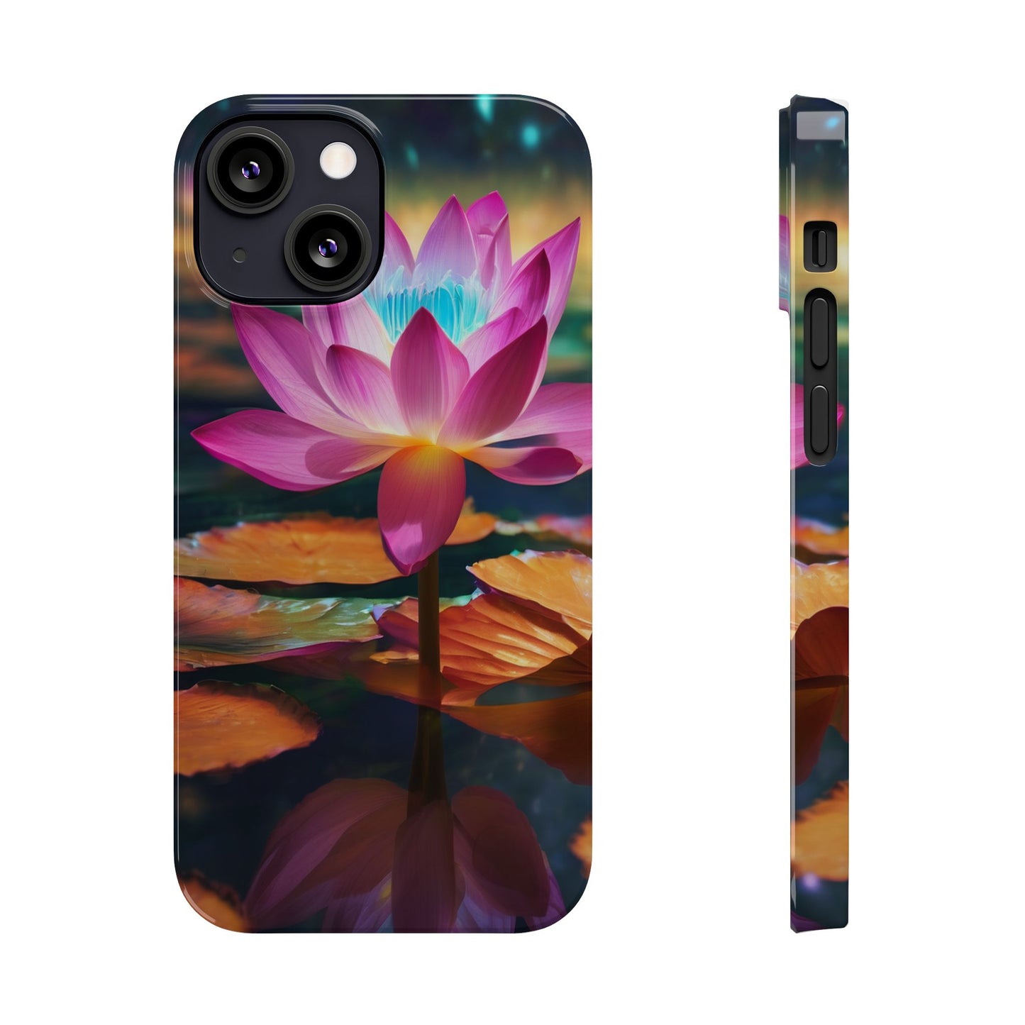 Slim Glossy Polycarbonate Phone Case for iPhone 16