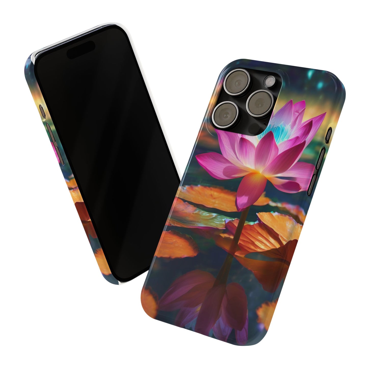 Slim Glossy Polycarbonate Phone Case for iPhone 16
