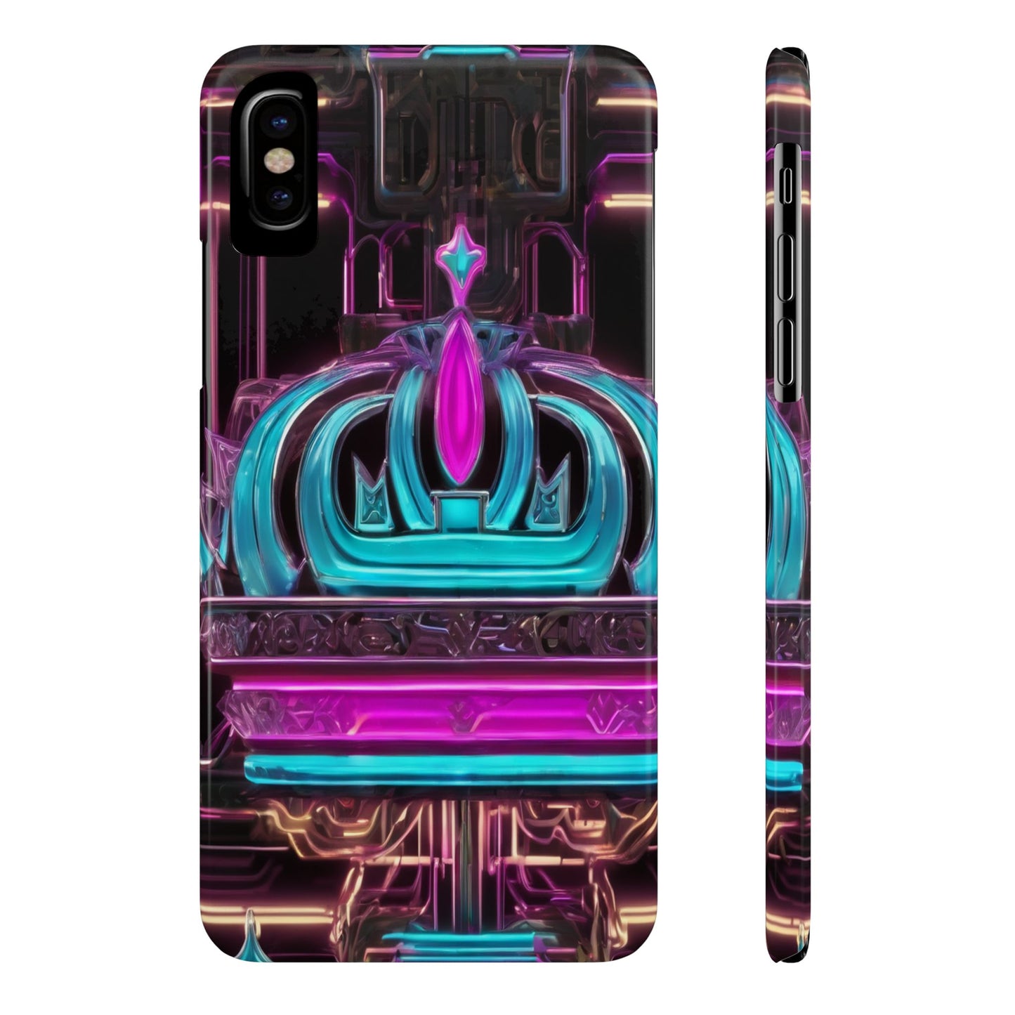 Slim Phone Case for iPhone 16 - Glossy, Lightweight, Impact-Resistant