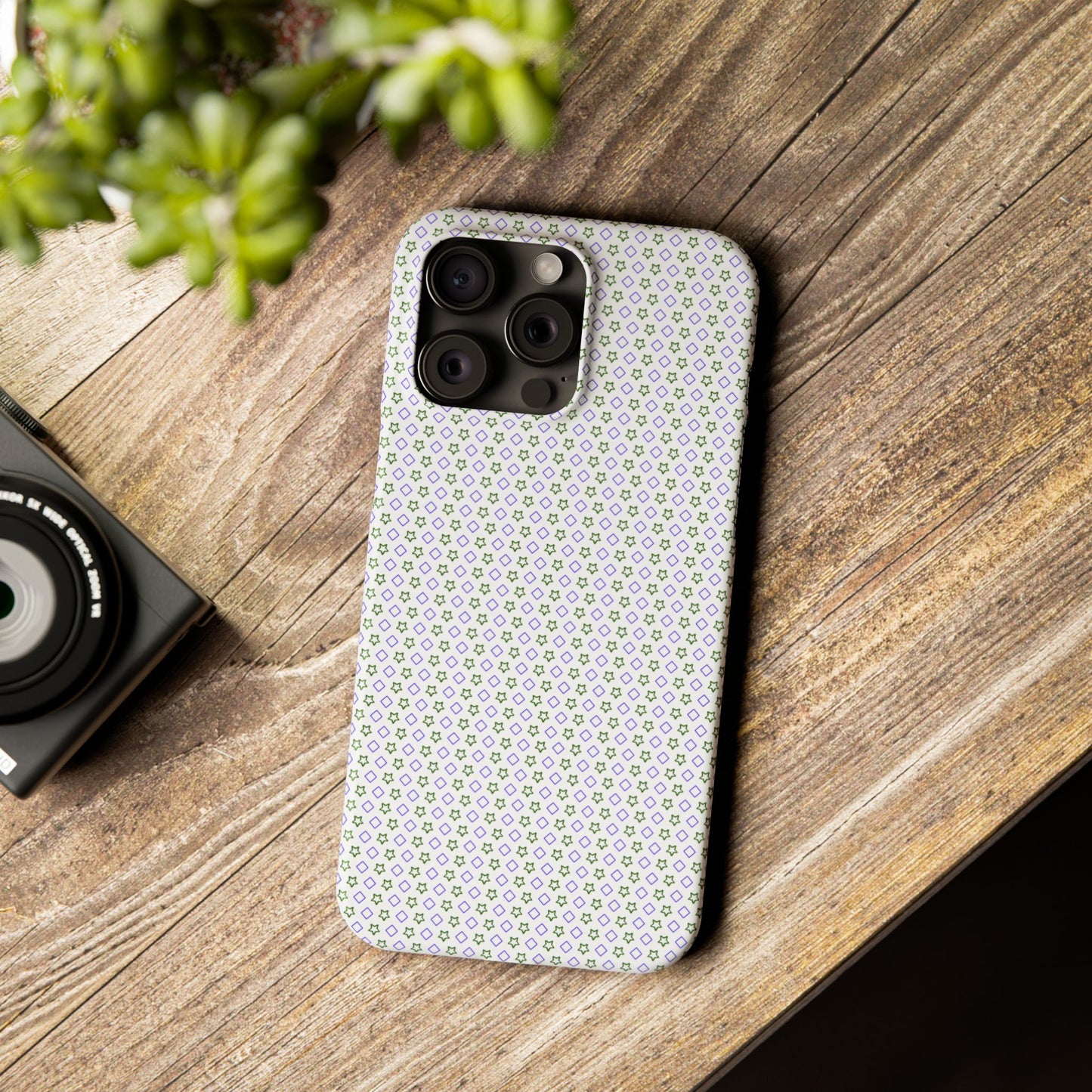 Neon Lexan Slim Phone Case for iPhone 16 Glossy Finish
