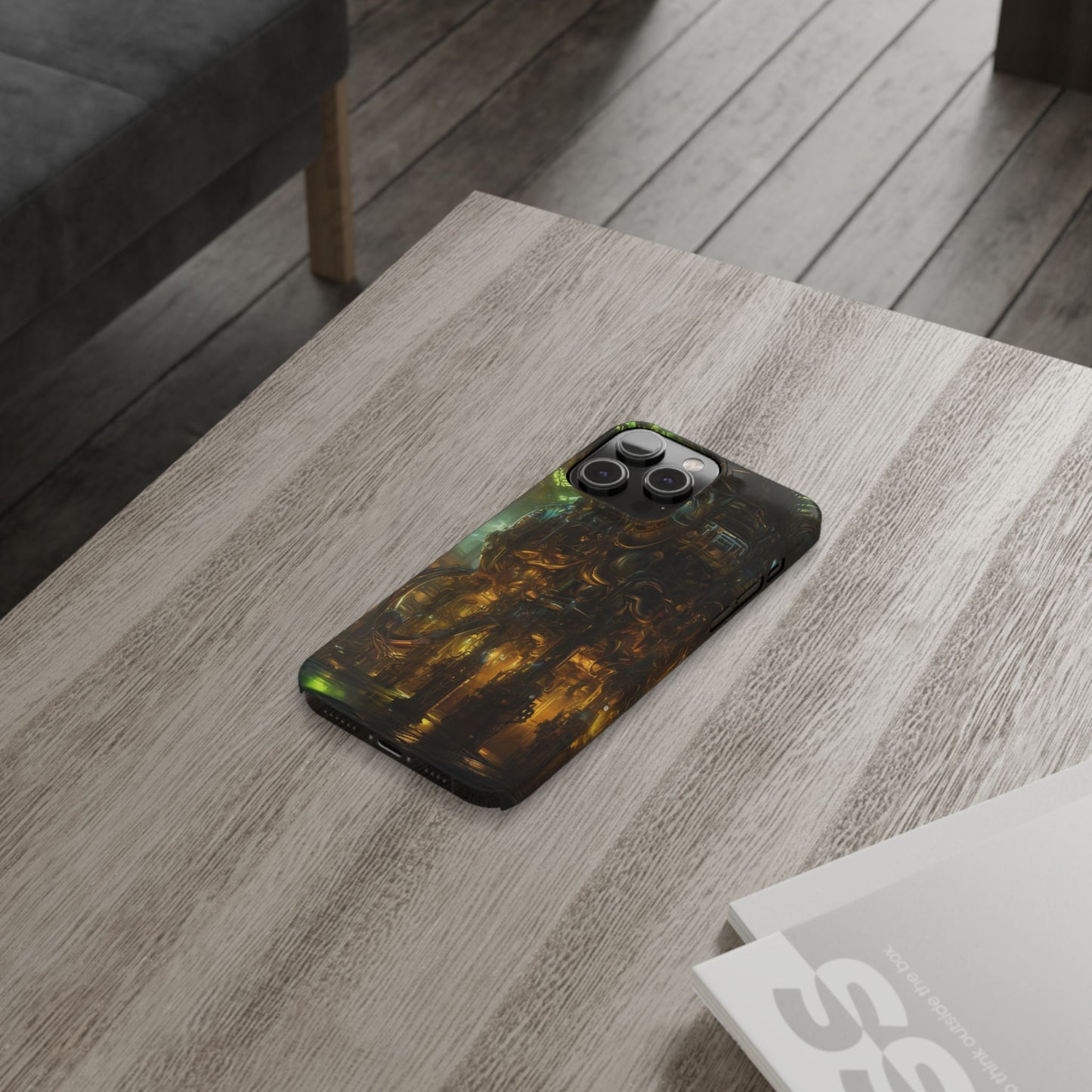 Slim Phone Case for iPhone 16 - Glossy Ultra-Thin Polycarbonate