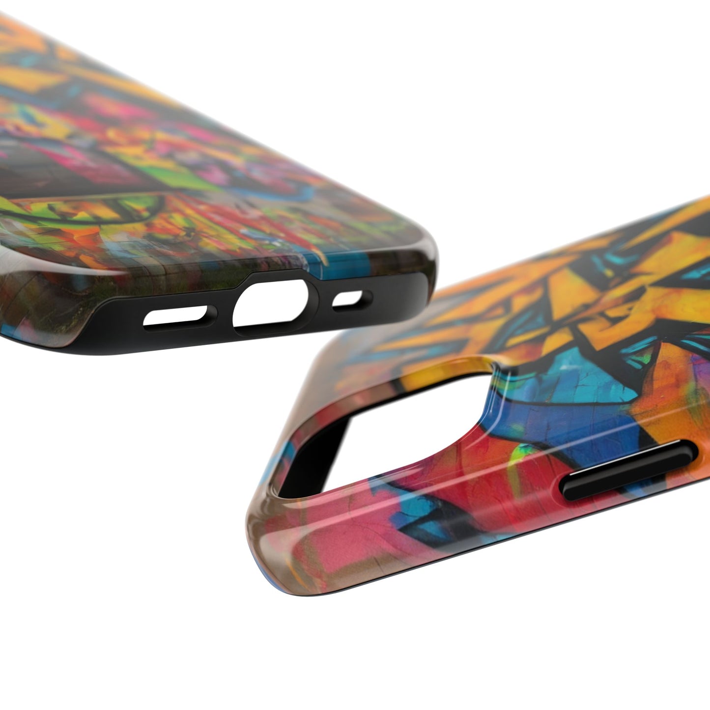 Rugged Phone Case - Impact-Resistant, Glossy Finish
