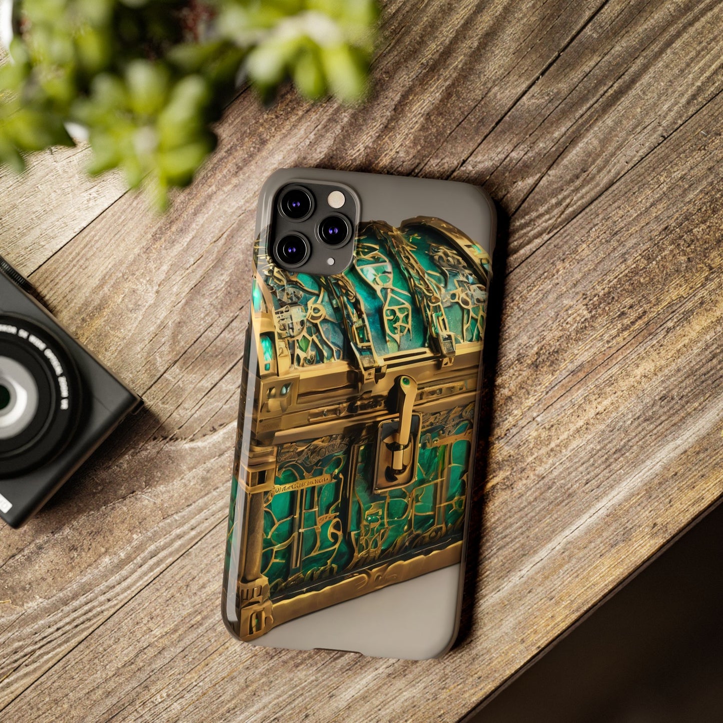 iPhone 16 Slim Phone Case: Glossy Lexan, Ultra-Slim