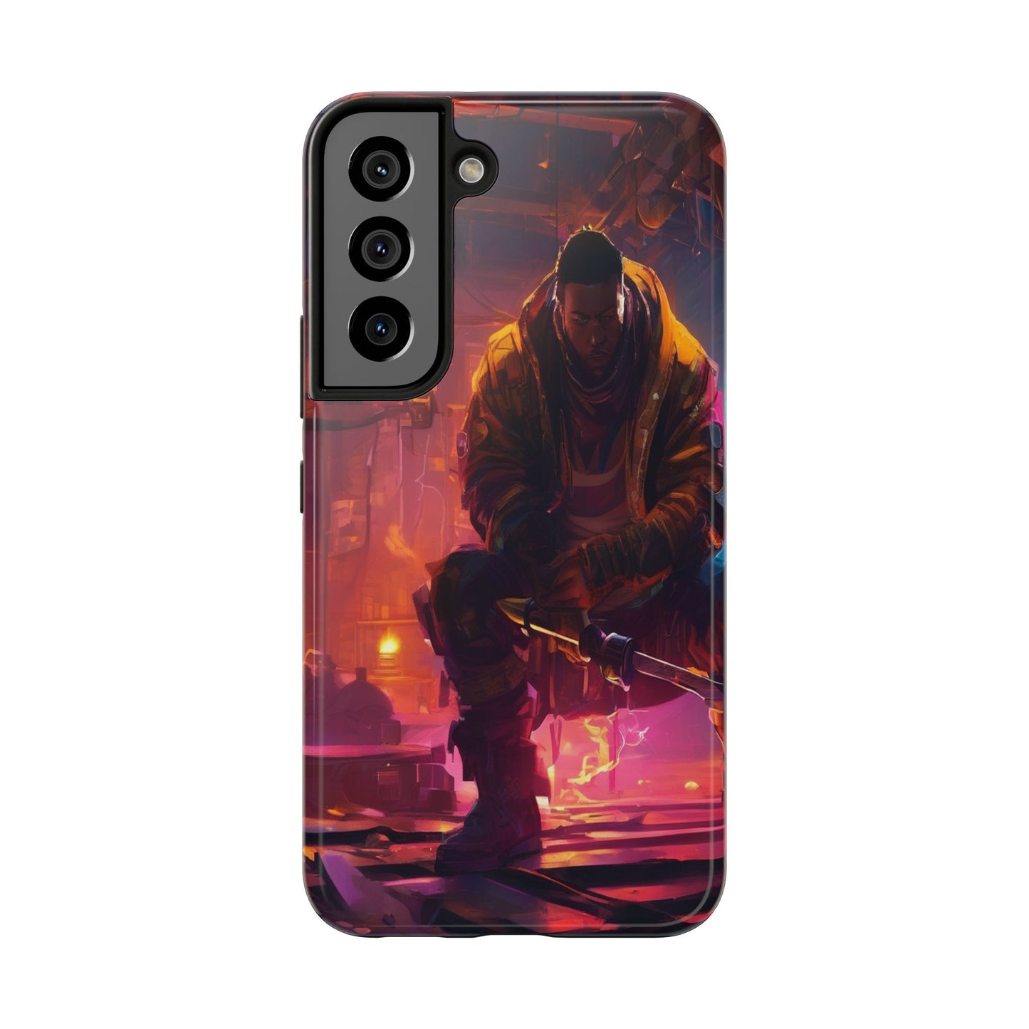 Tough Phone Case - Shockproof TPU & PC Shell for iPhone & Samsung