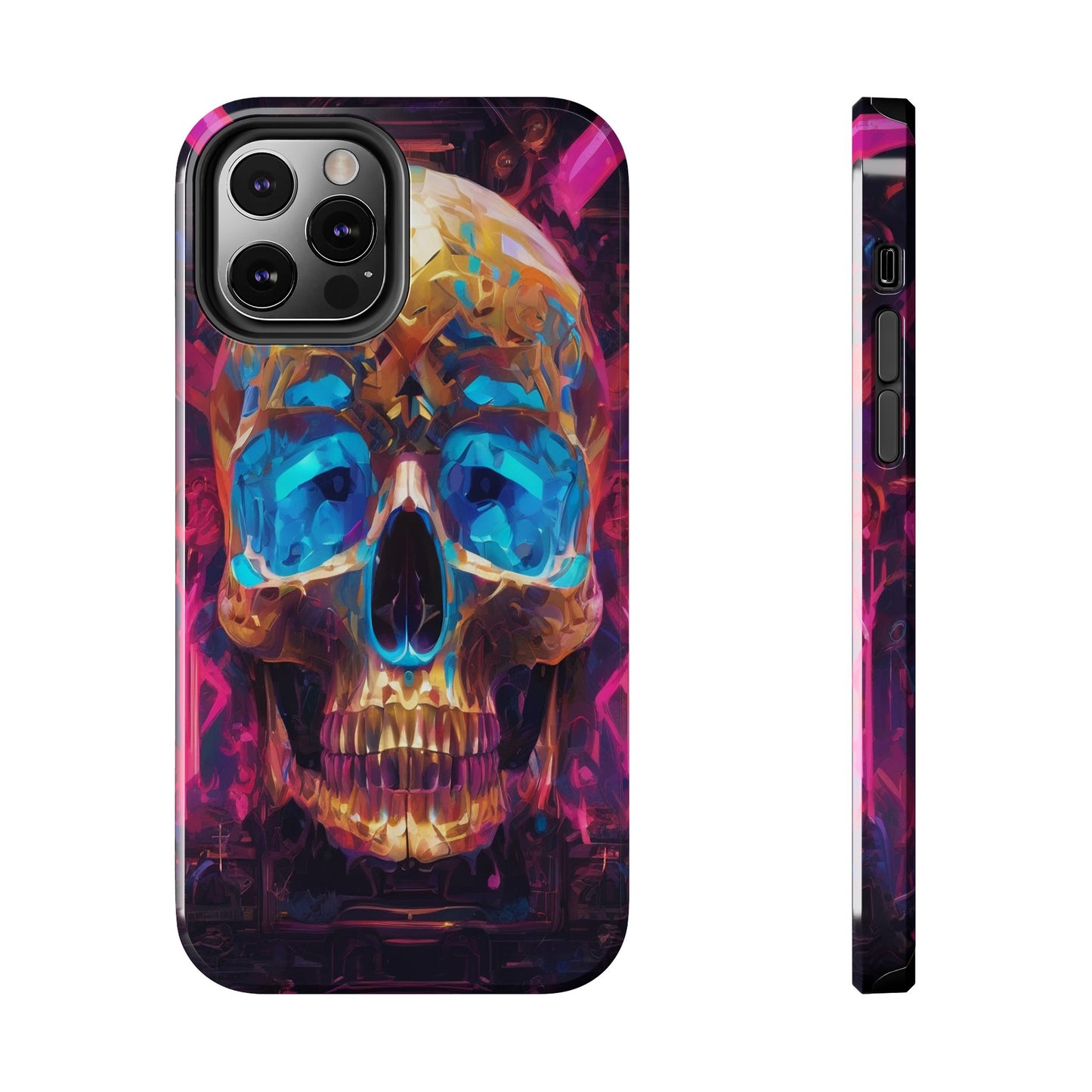 Rugged Phone Case - Impact-Resistant, Glossy Polycarbonate