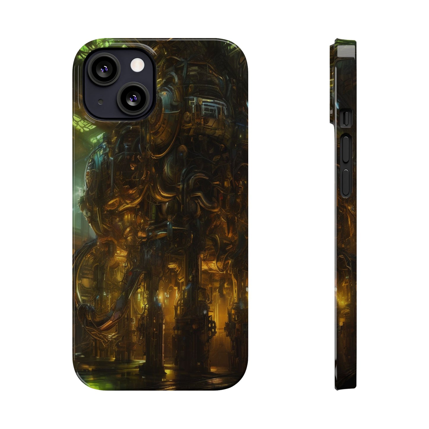 Slim Phone Case for iPhone 16 - Glossy Ultra-Thin Polycarbonate