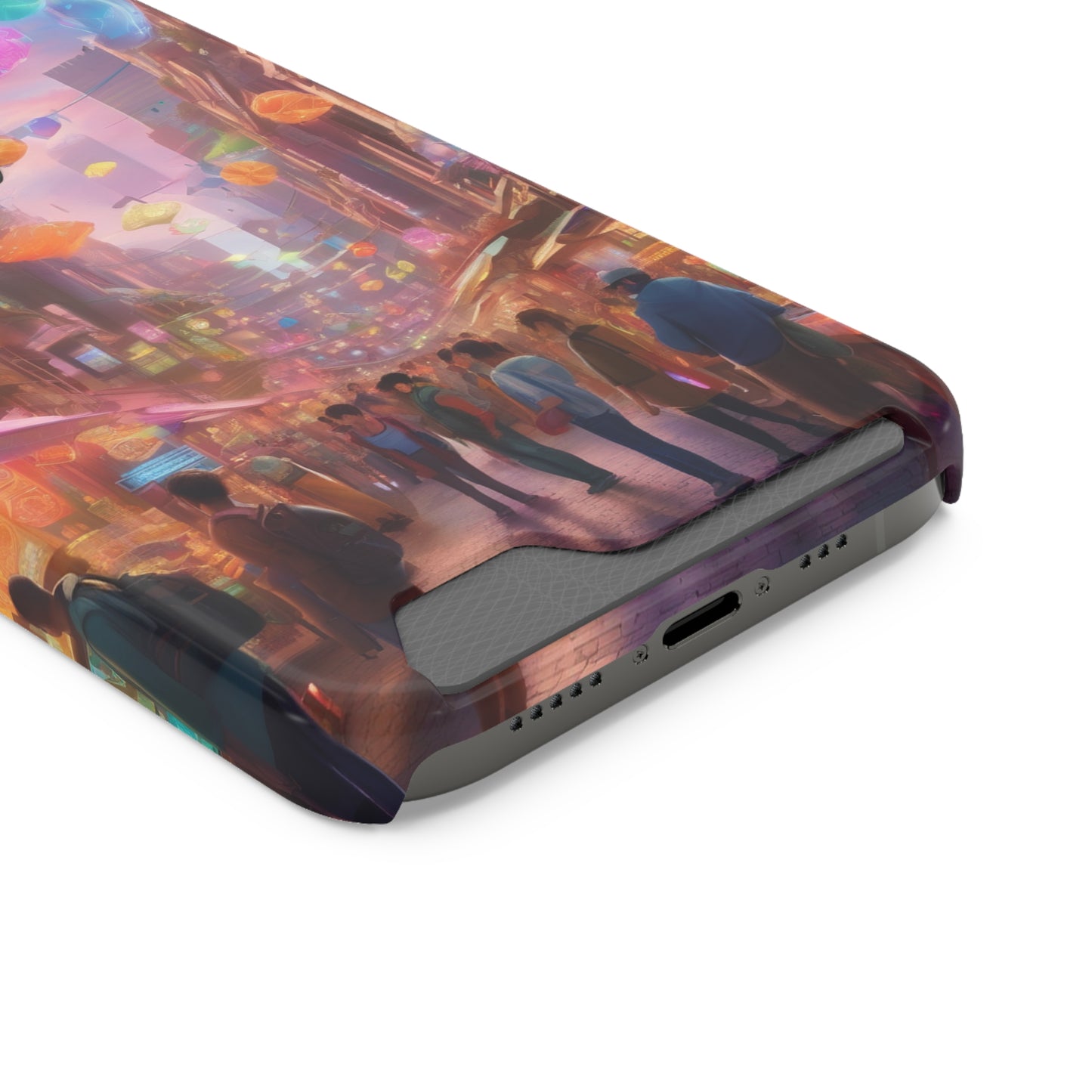 MagSafe Phone Case with Card Holder - Polycarbonate, Matte/Gloss