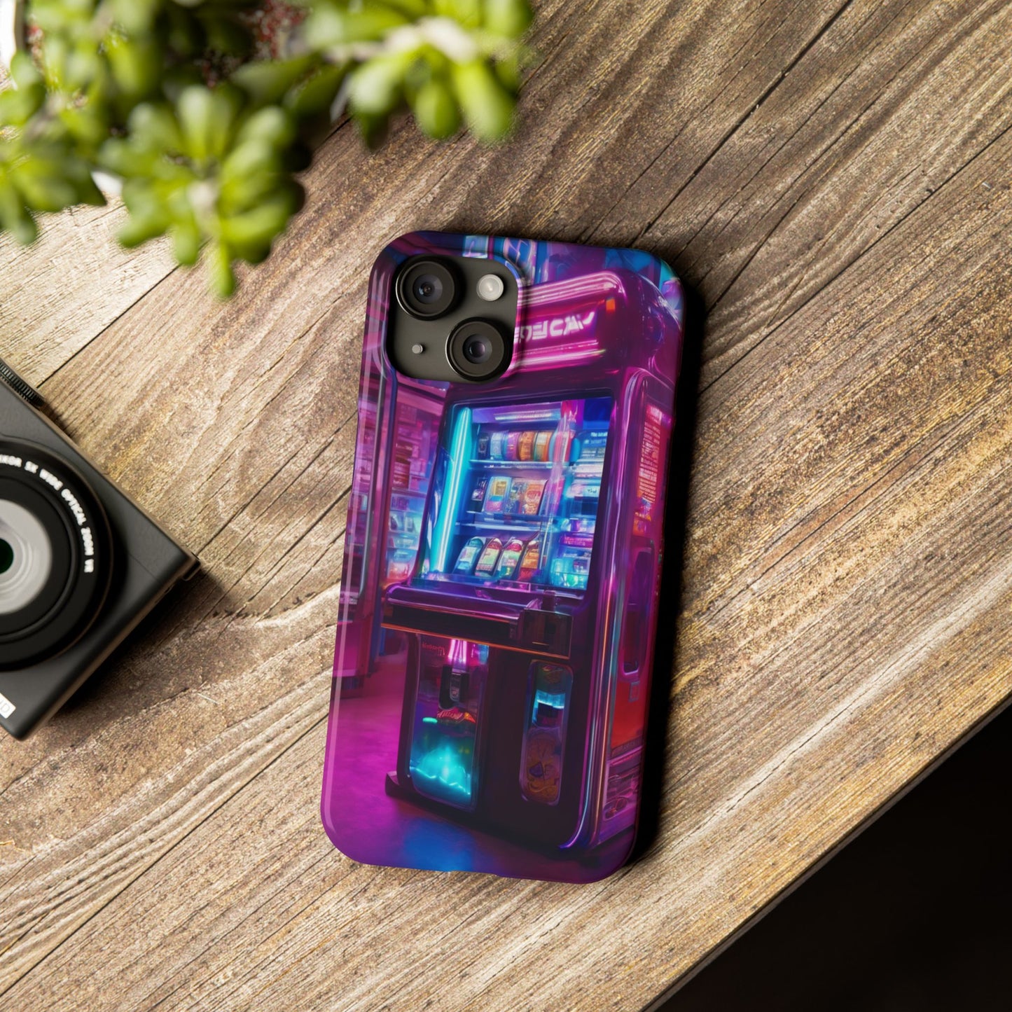 Slim Phone Case for iPhone 16 - Glossy Polycarbonate