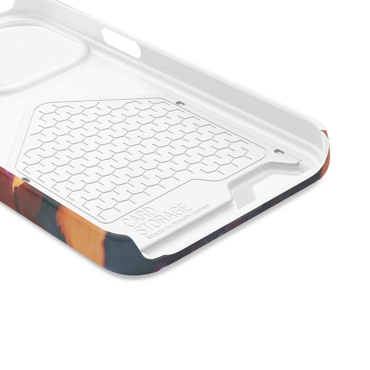 Neon Phone Case with Card Holder - MagSafe & Card Storage