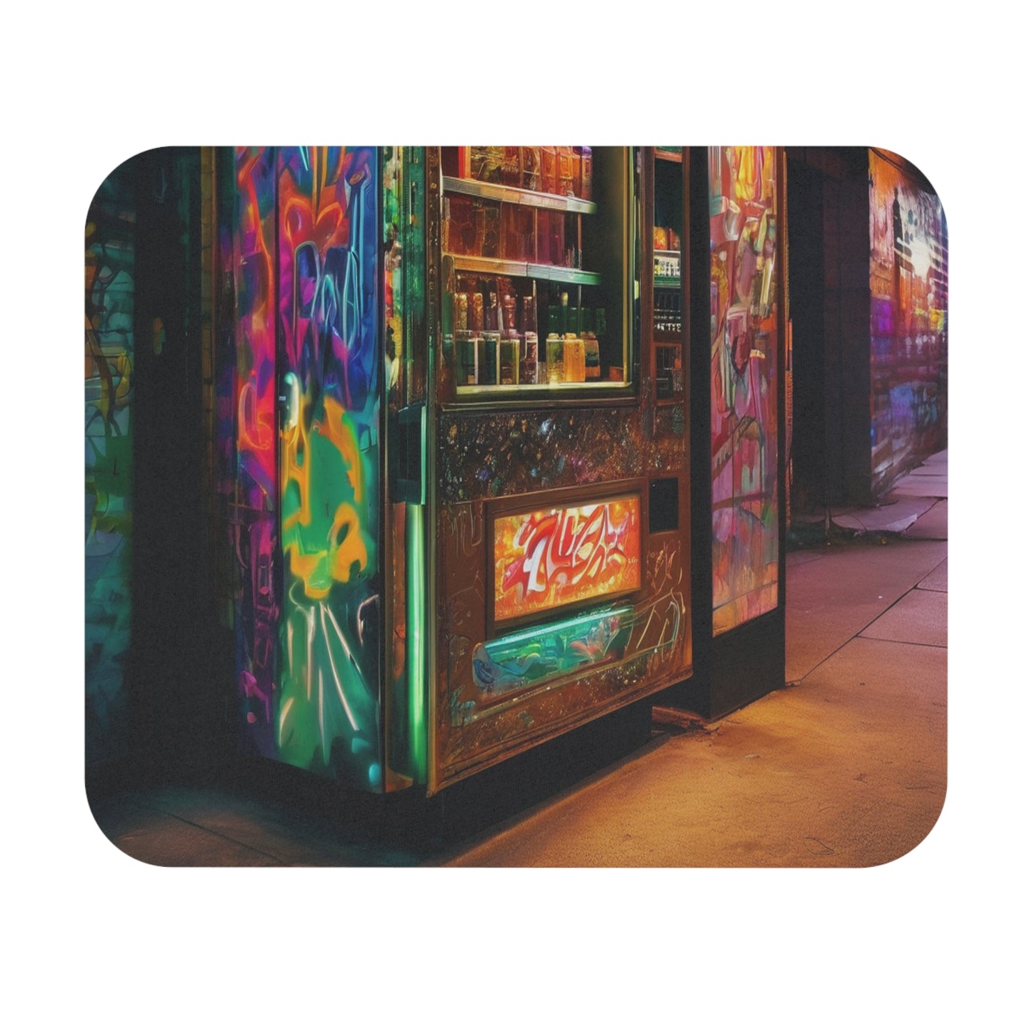 Rectangular Gaming Mouse Pad - Personalized Desk Mat 1.58 mm